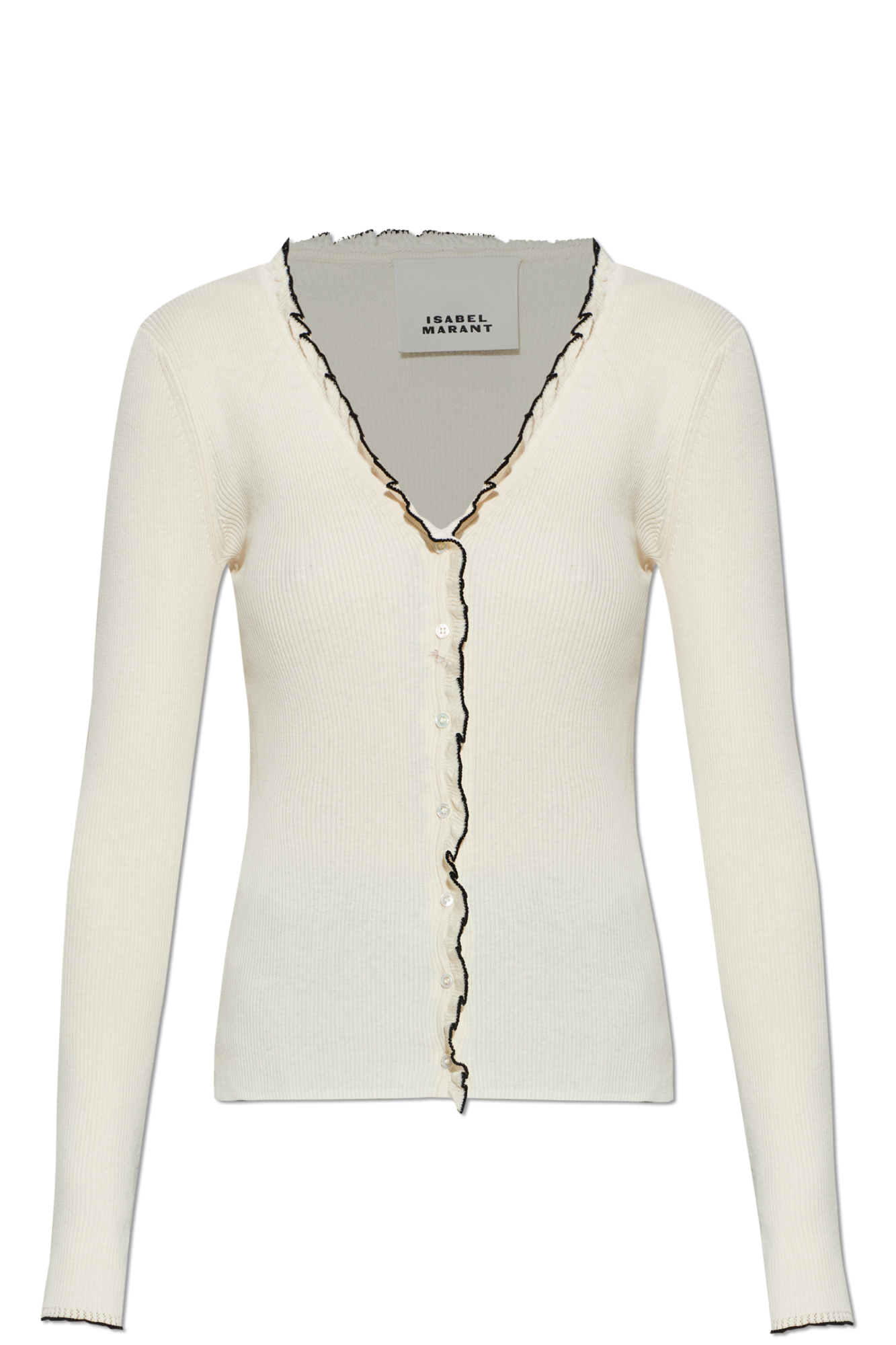 Isabel Marant Kardigan `Izae`, Kobiety, Kremowy