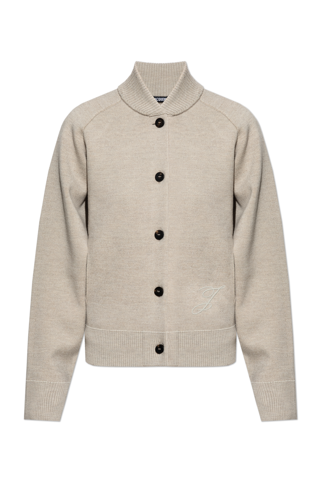 Jacquemus Kardigan `Lavande`, Kobiety, Szary