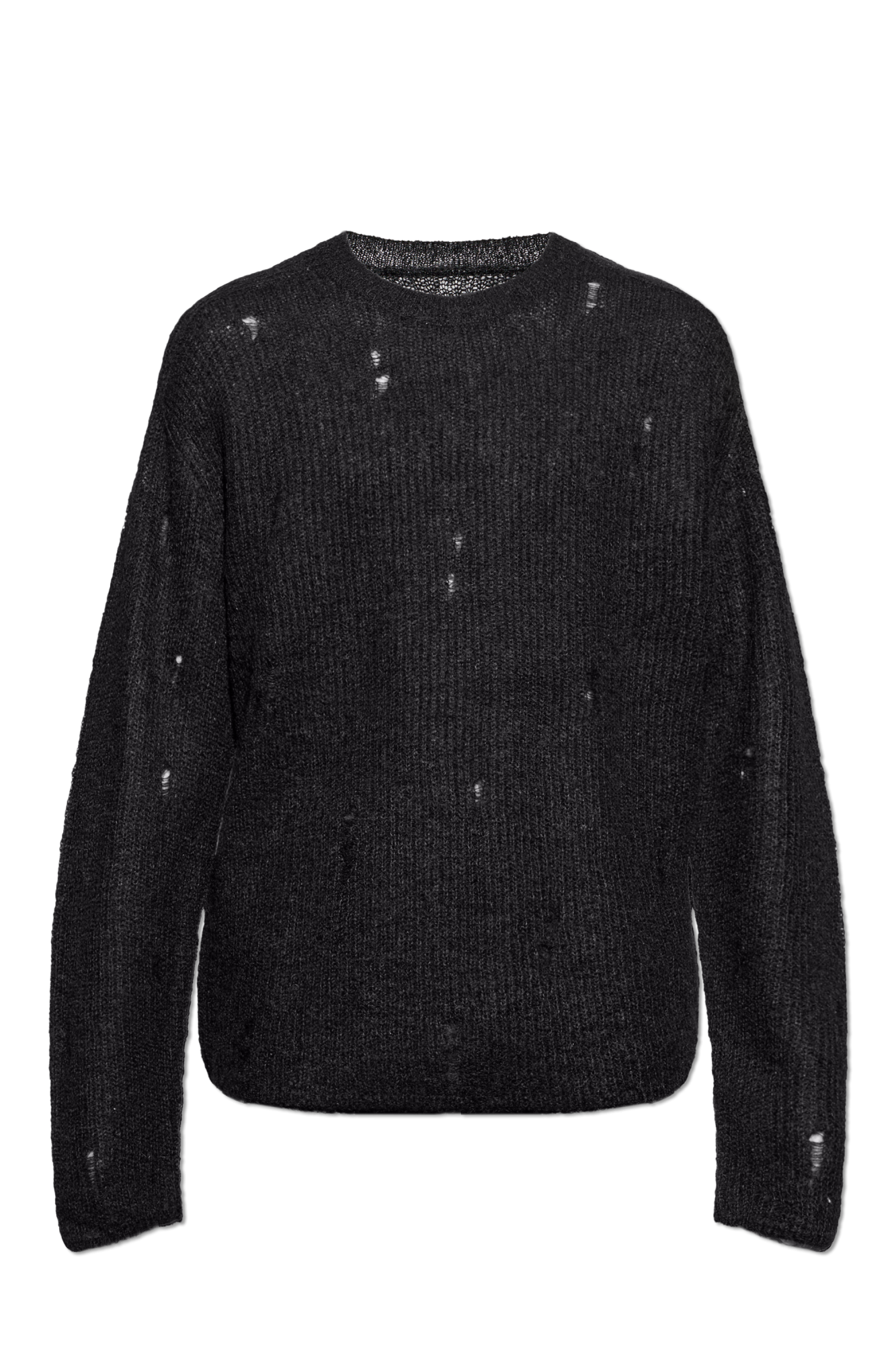 AllSaints Sweter `Edgin`, Mężczyźni, Czarny