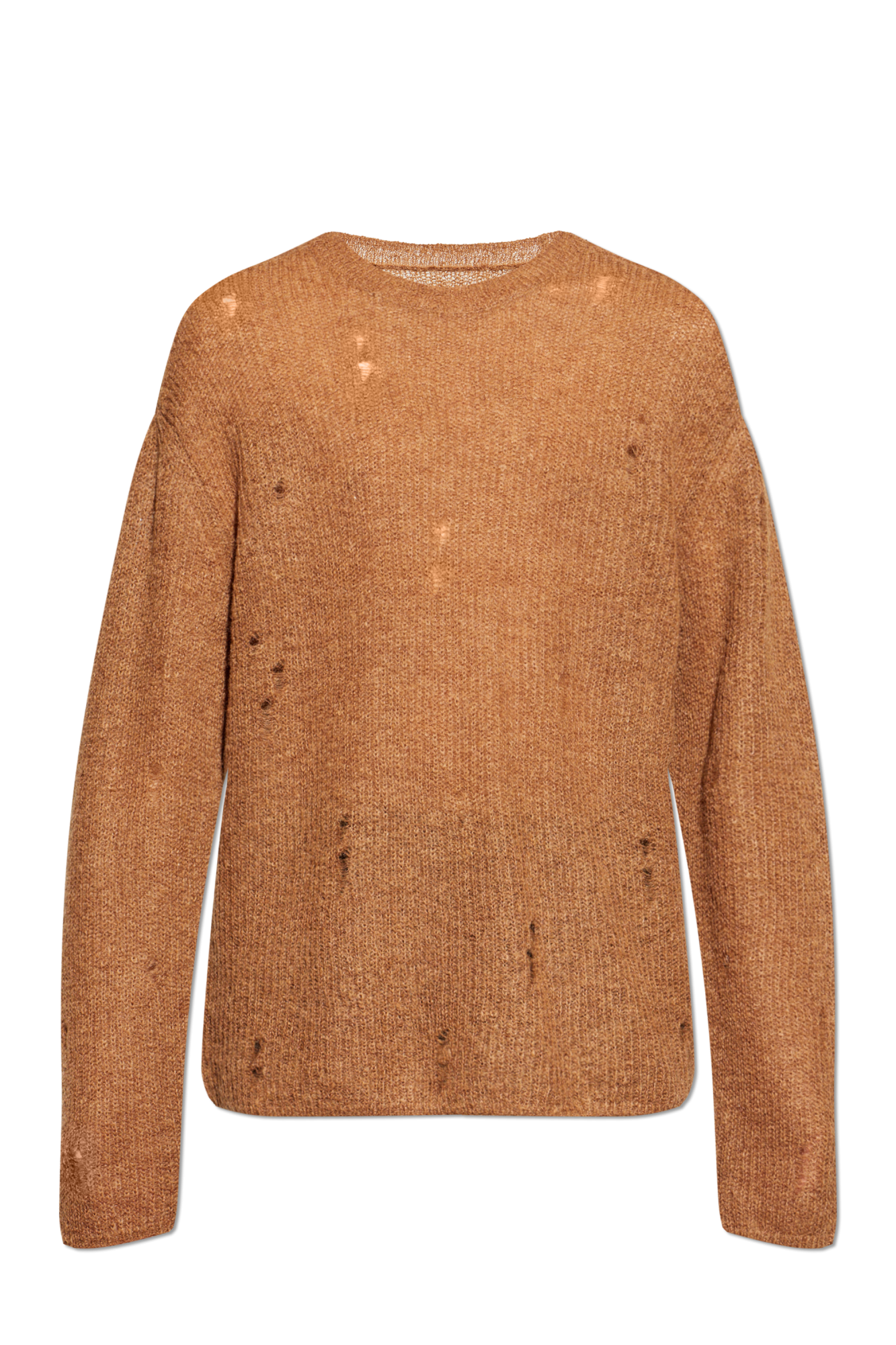 AllSaints Sweter `Edgin`, Mężczyźni, Brązowy