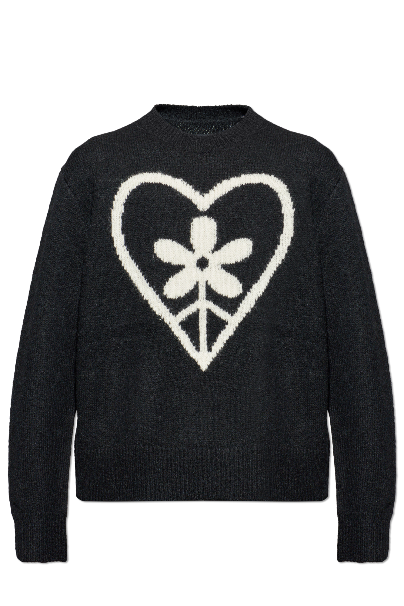 AllSaints Sweter `Finden`, Mężczyźni, Czarny