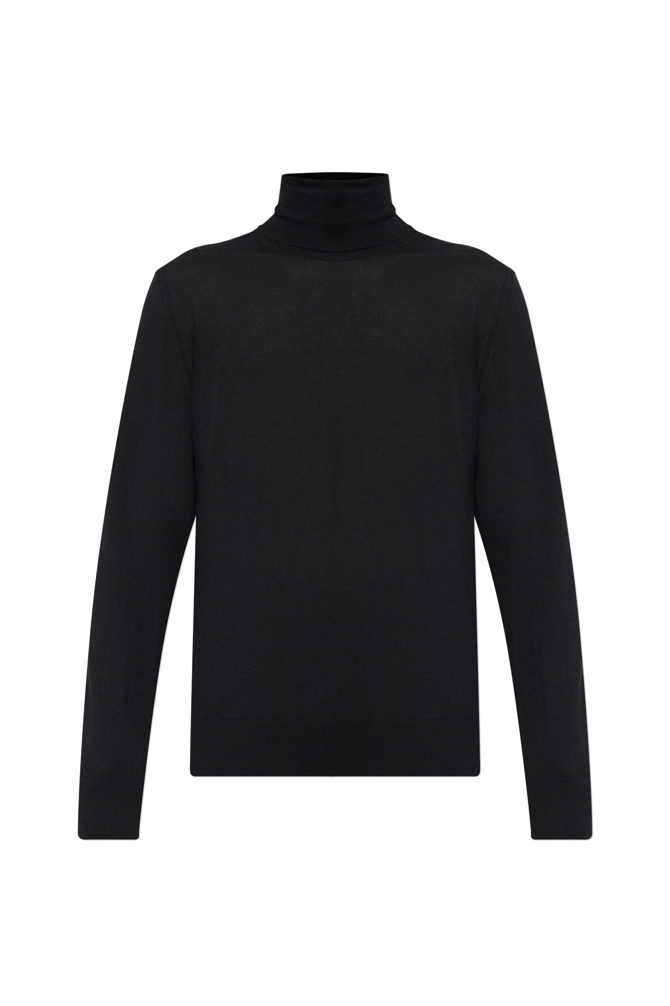 Dolce & Gabbana Kaszmirowy Golf, Mężczyźni, Czarny