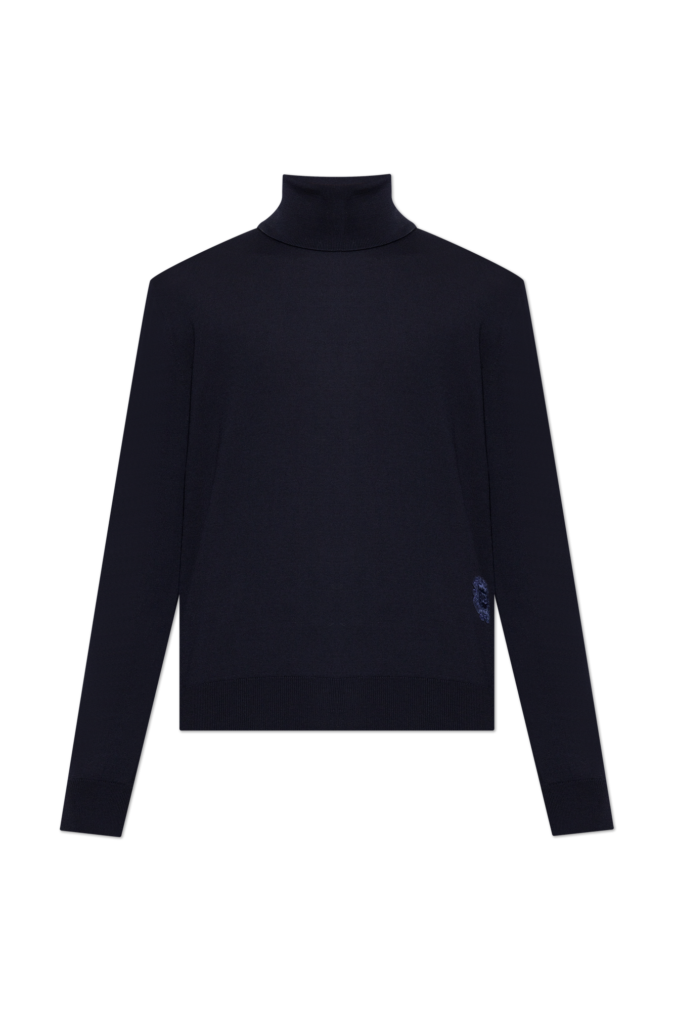 Dolce & Gabbana Wełniany Golf, Mężczyźni, Granatowy