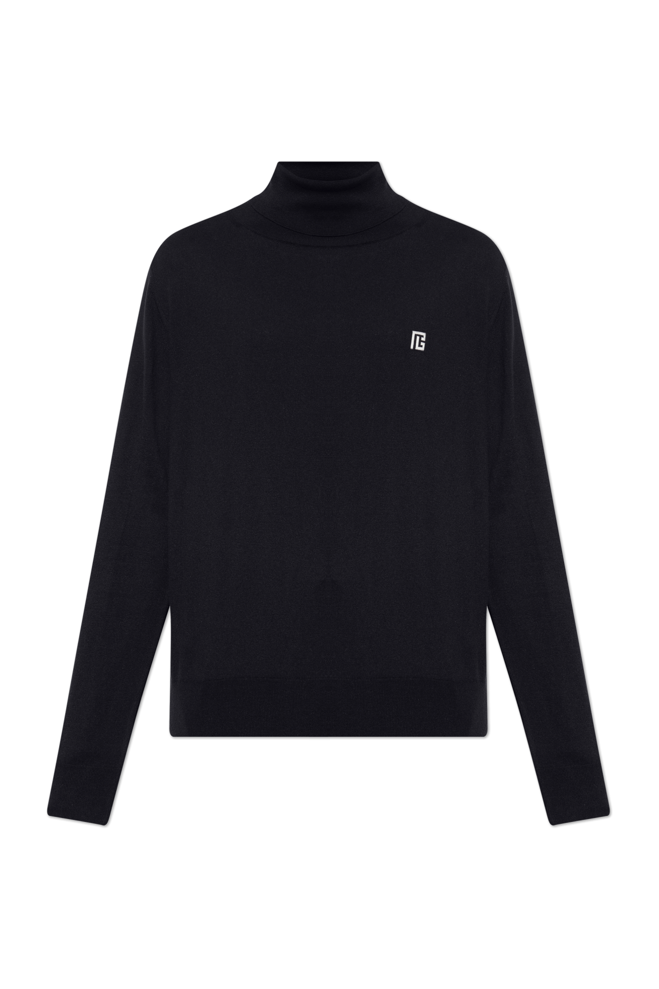 Balmain Golf Z Logo, Mężczyźni, Granatowy