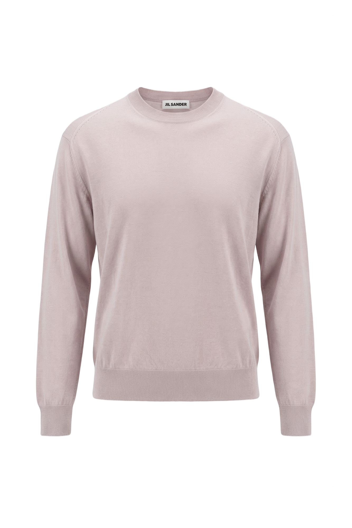 JIL SANDER Sweter Z Okrągłym Dekoltem, Kobiety, Różowy