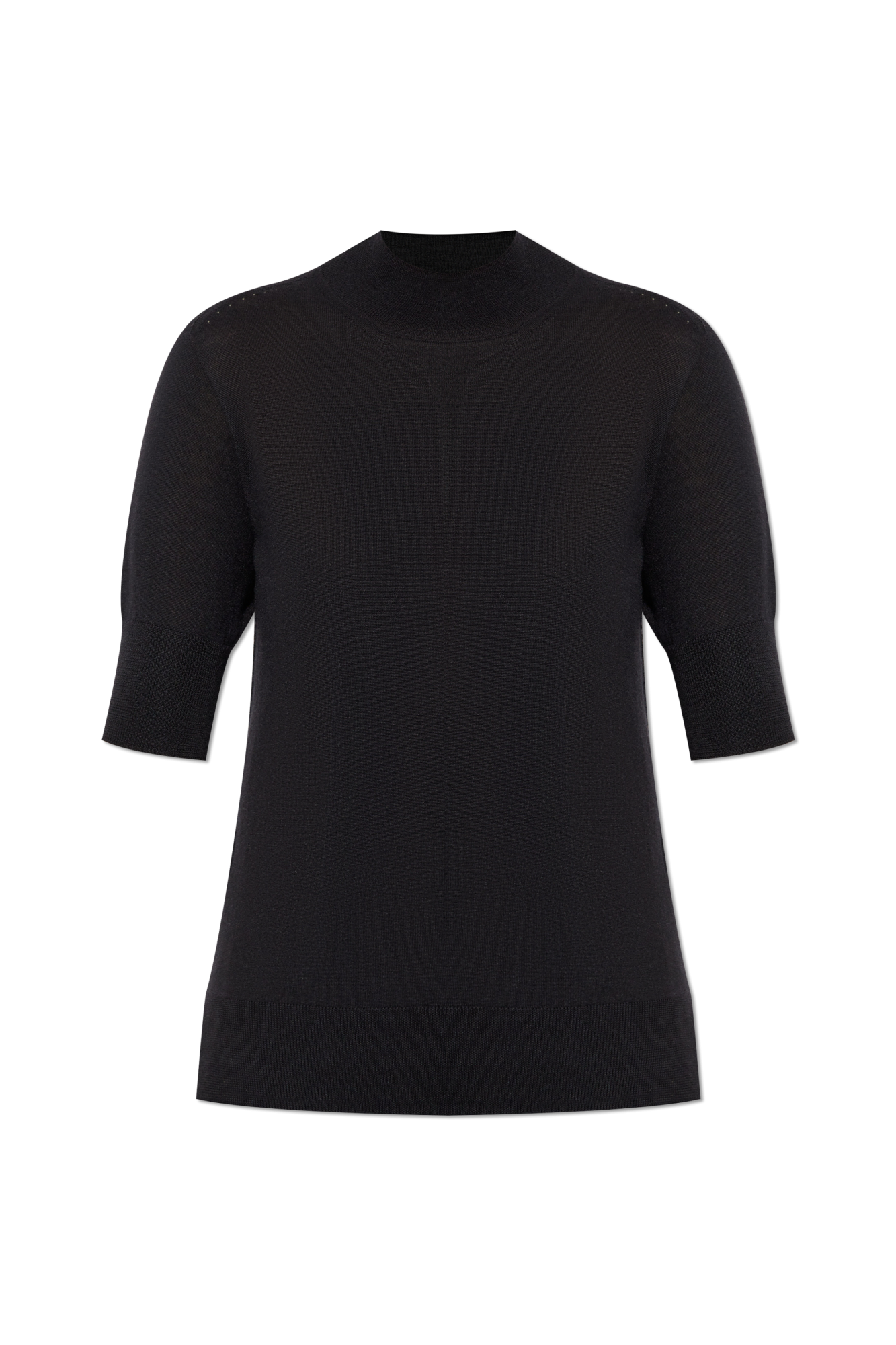 JIL SANDER Top Ze Stójką, Kobiety, Czarny