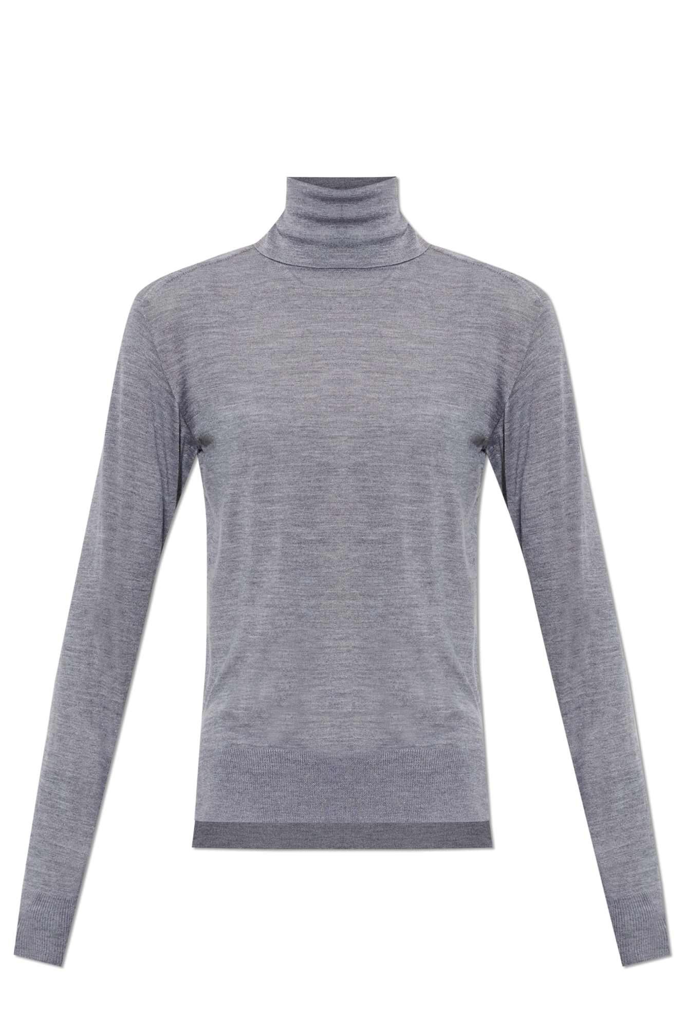 JIL SANDER Sweter Ze Stójką, Kobiety, Szary