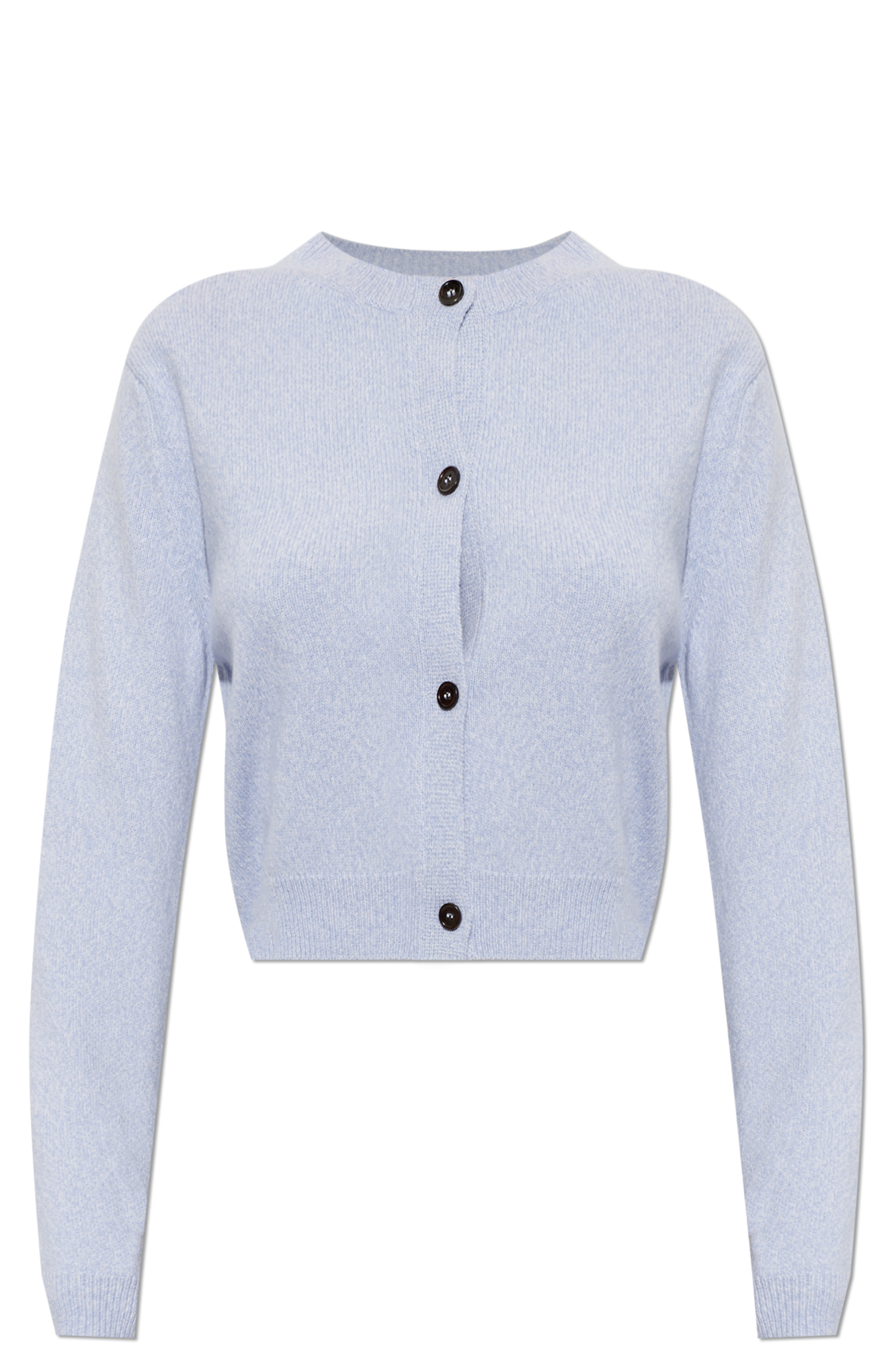 JIL SANDER Wełniany Kardigan, Kobiety, Niebieski