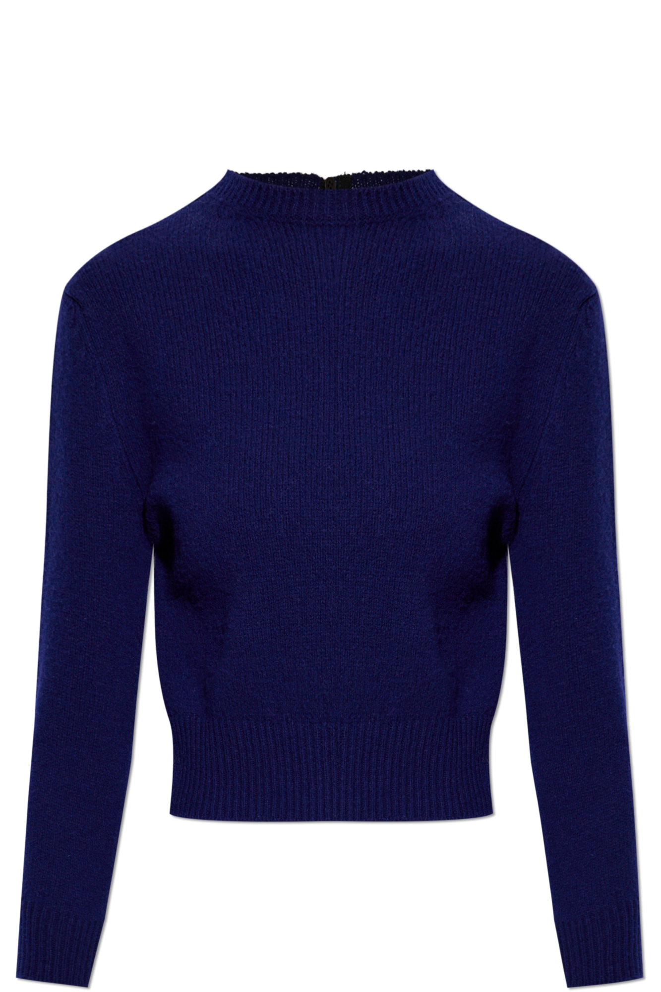 JIL SANDER Wełniany Sweter, Kobiety, Granatowy