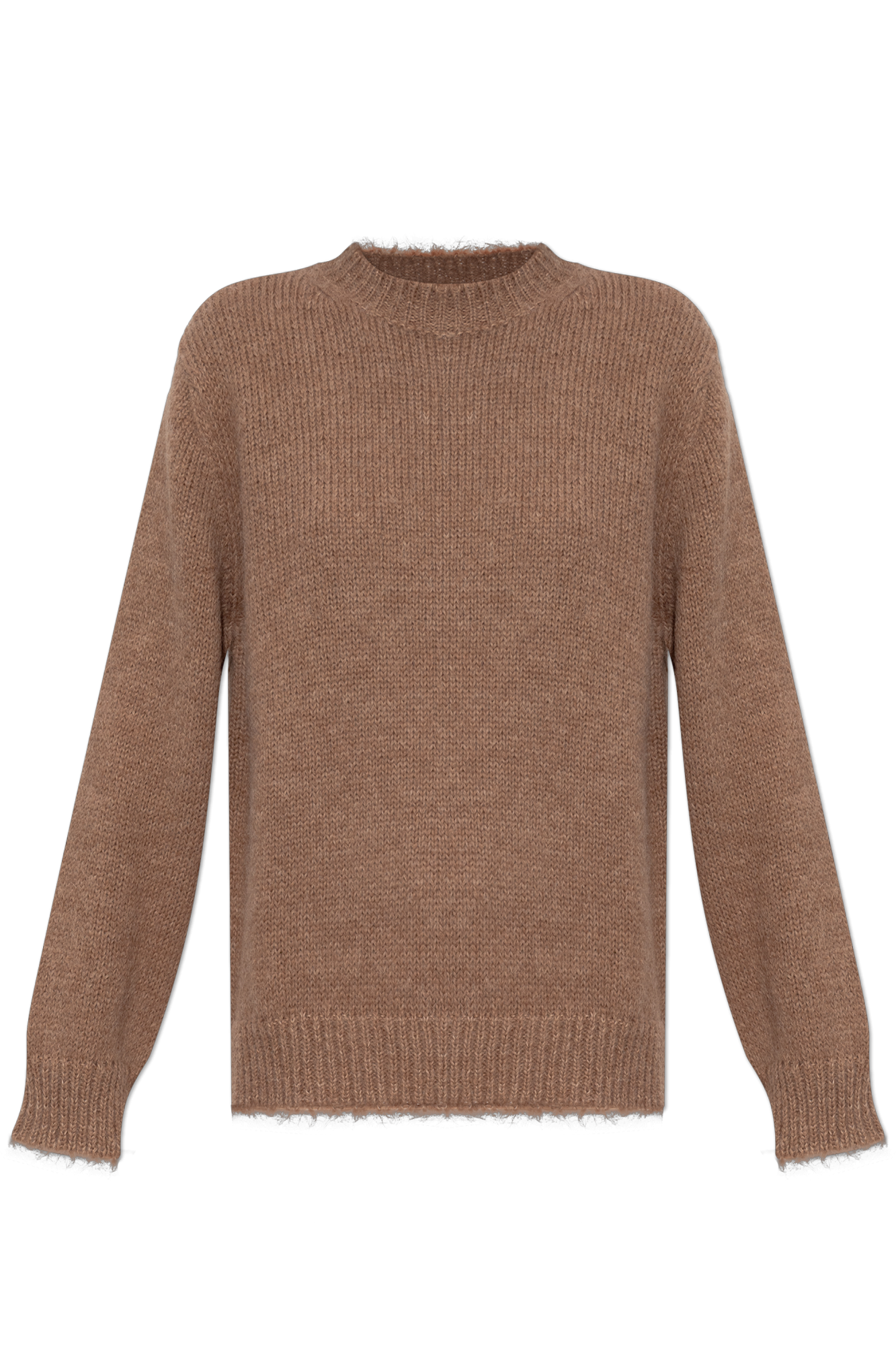 JIL SANDER+ Wełniany Sweter, Kobiety, Brązowy