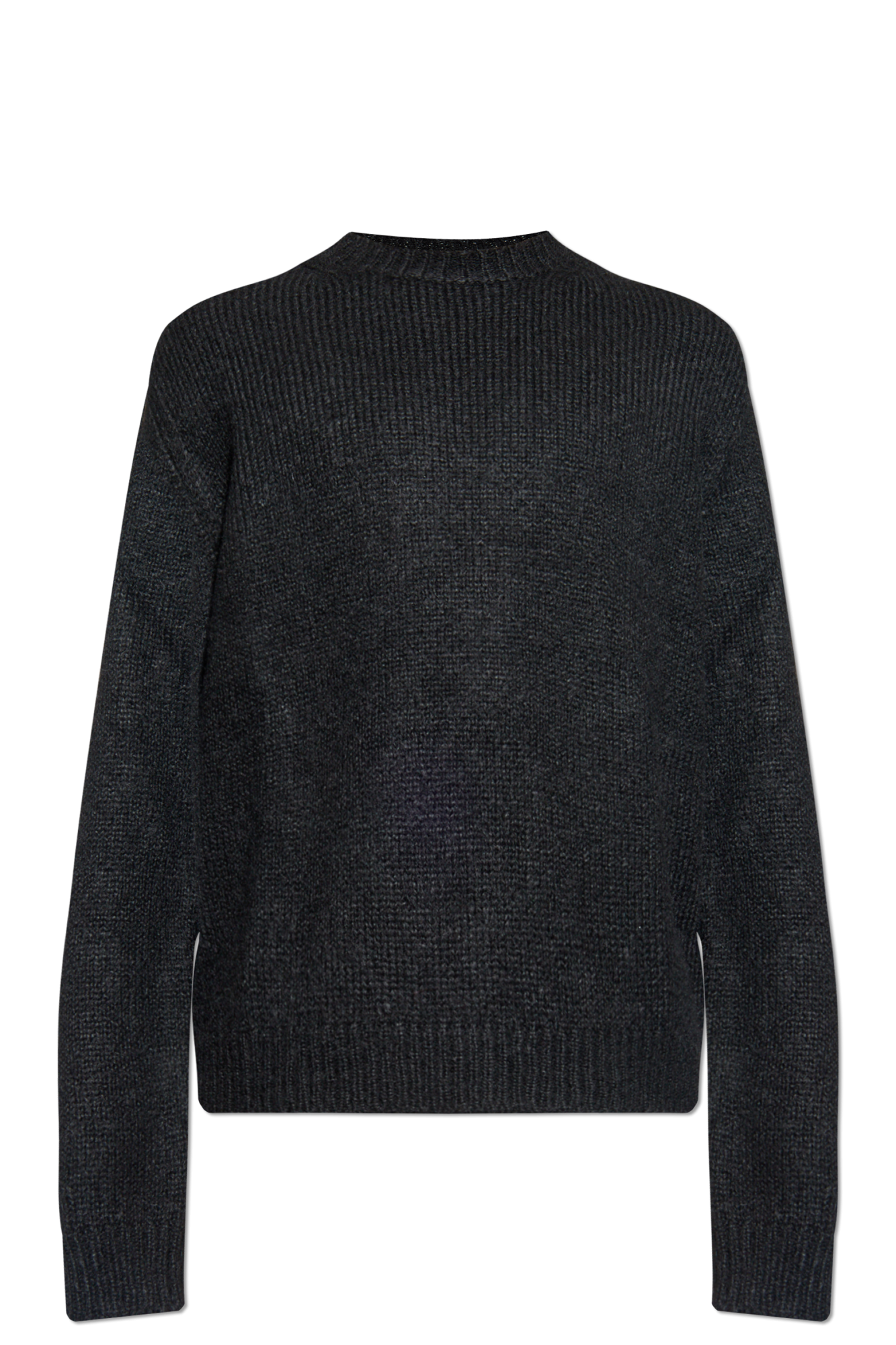 JIL SANDER+ Wełniany Sweter, Mężczyźni, Czarny