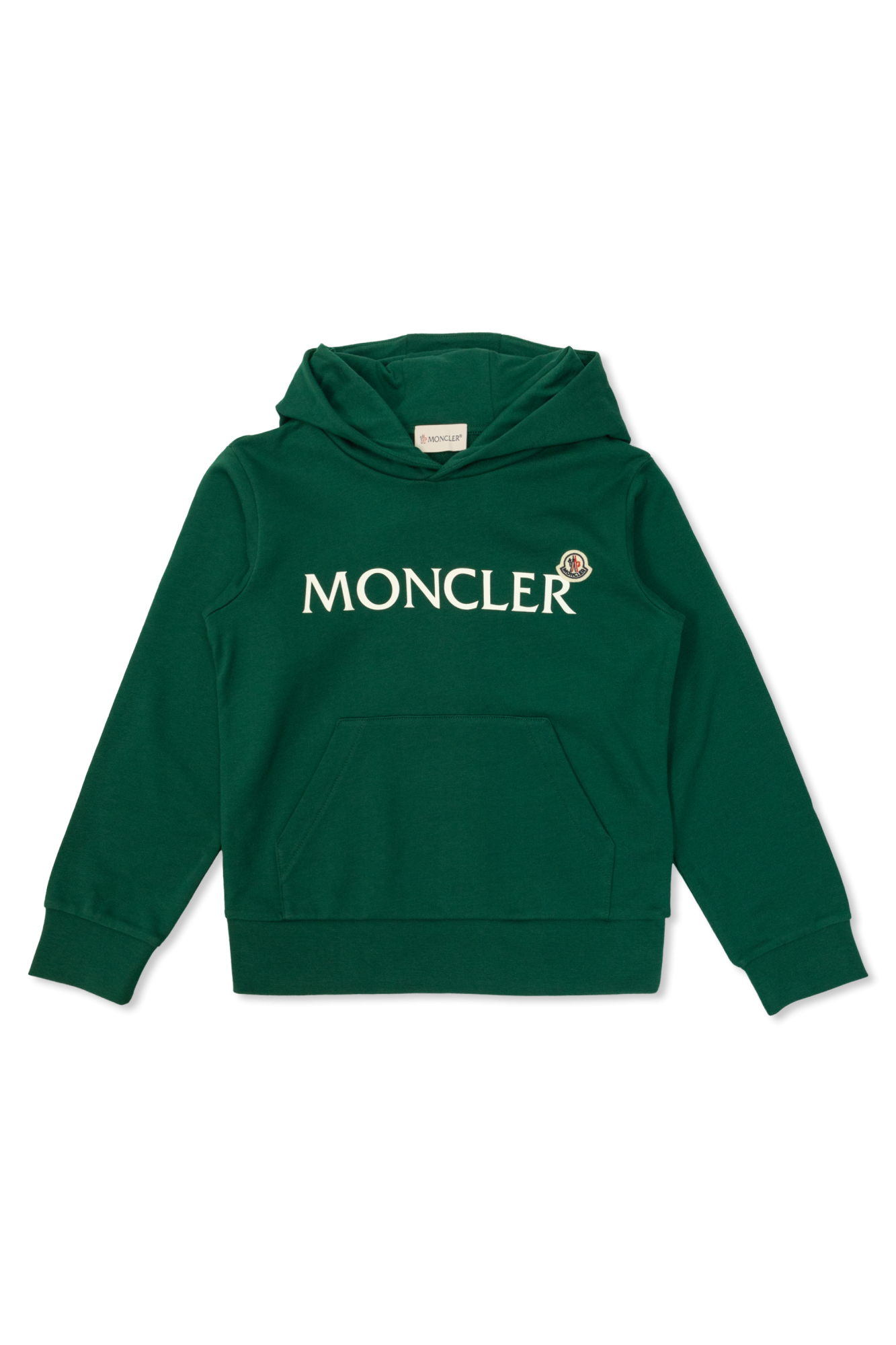 Moncler Enfant Bluza Z Logo, Unisex, Zielony