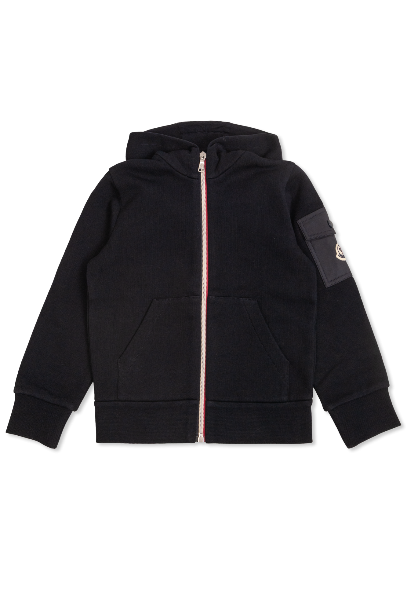 Moncler Enfant Bluza Z Kapturem, Unisex, Granatowy