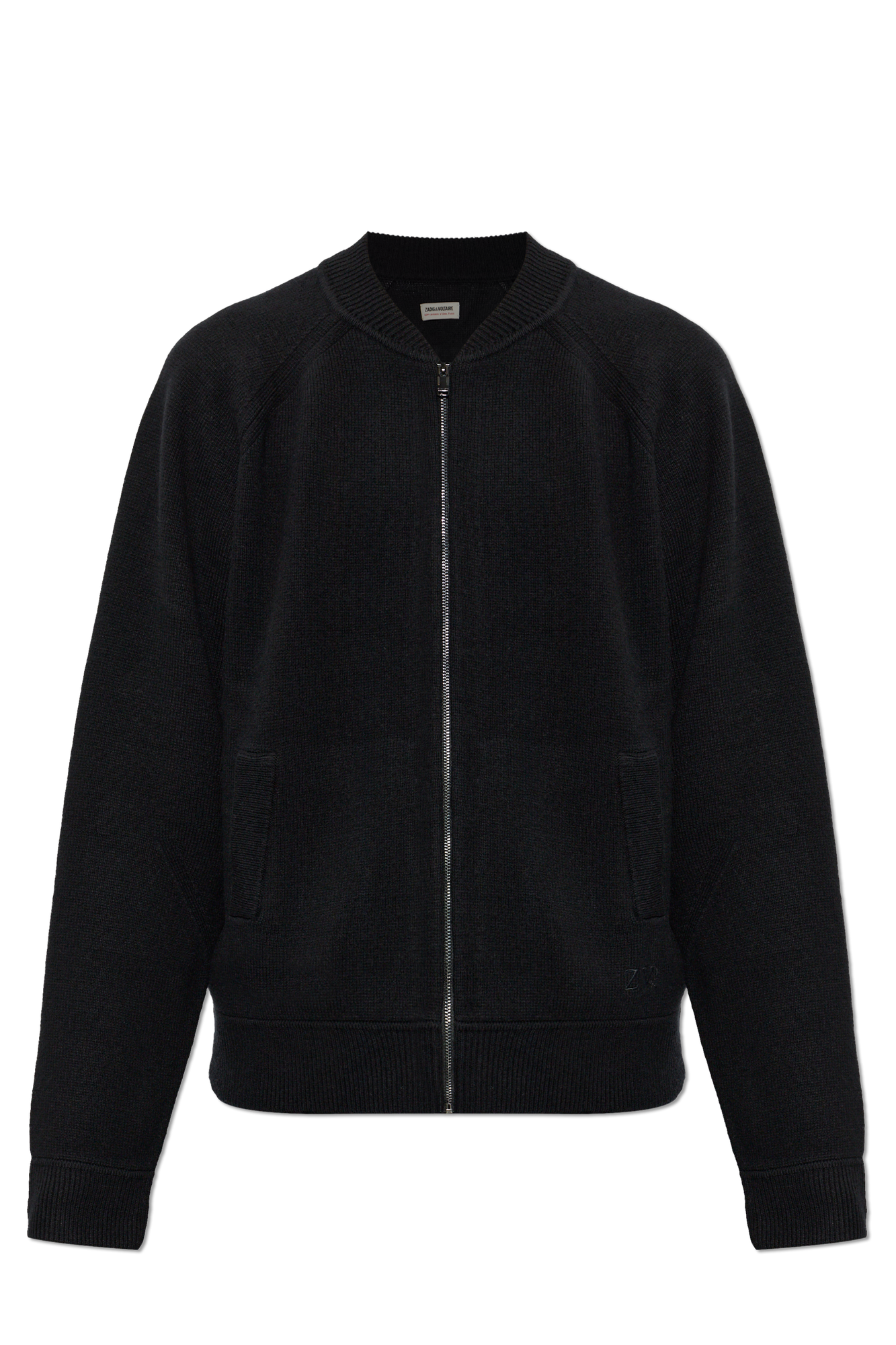 Zadig & Voltaire Wełniany Kardigan ‘Gweno’, Mężczyźni, Czarny