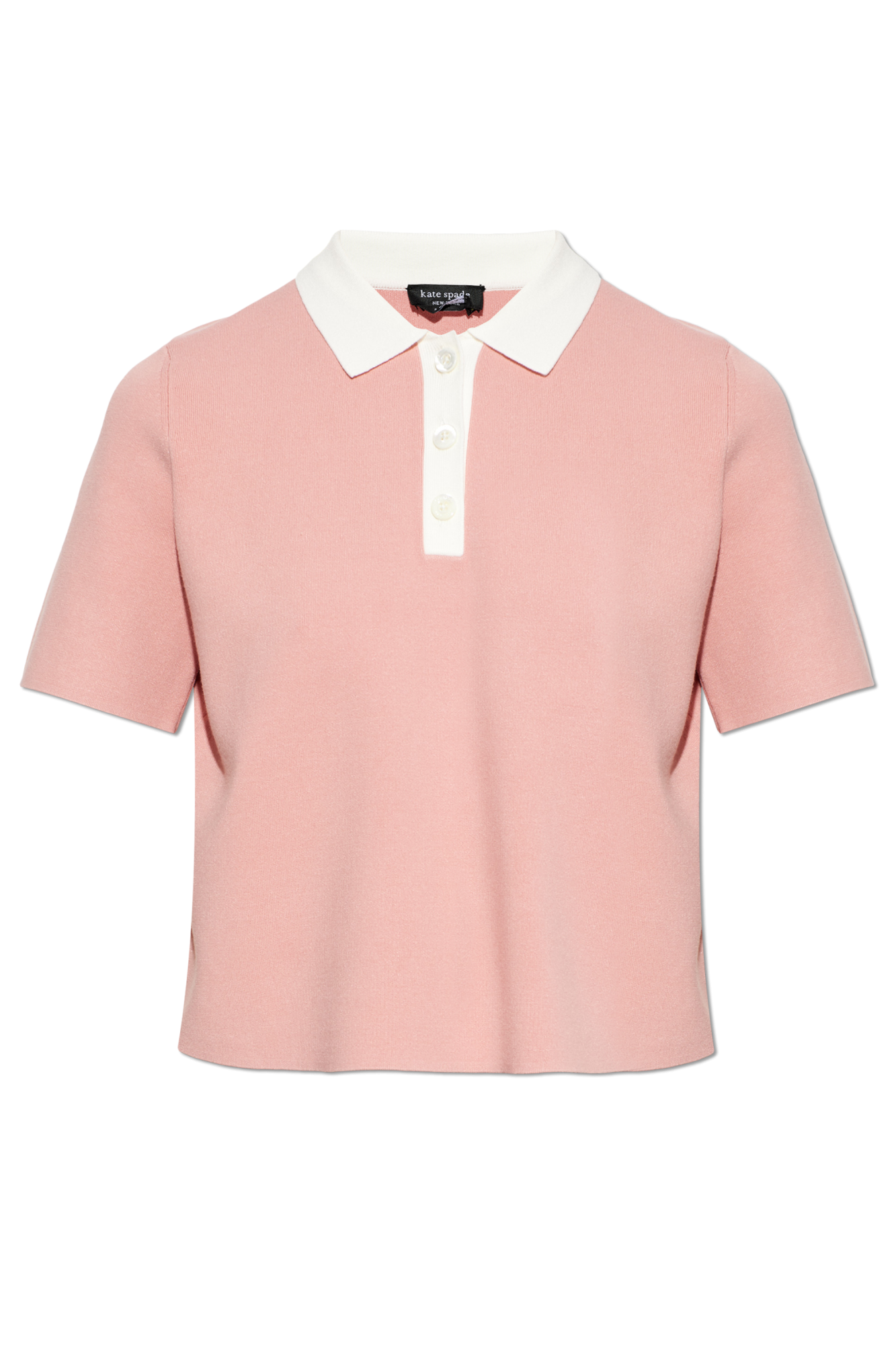 Kate Spade Polo Z Aplikacją, Kobiety, Różowy