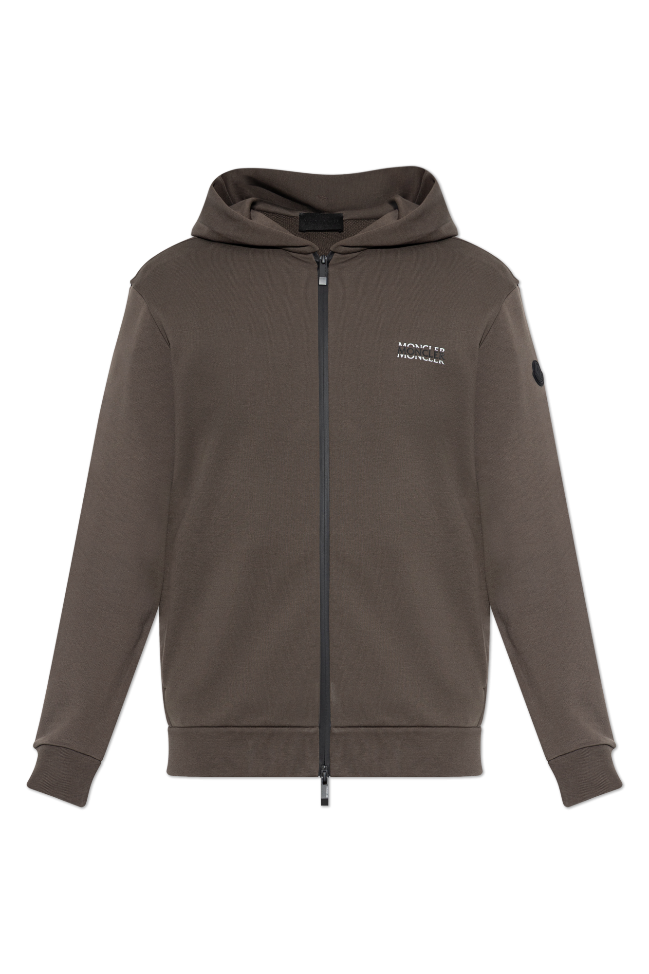 Moncler Bluza Z Kapturem, Mężczyźni, Brązowy
