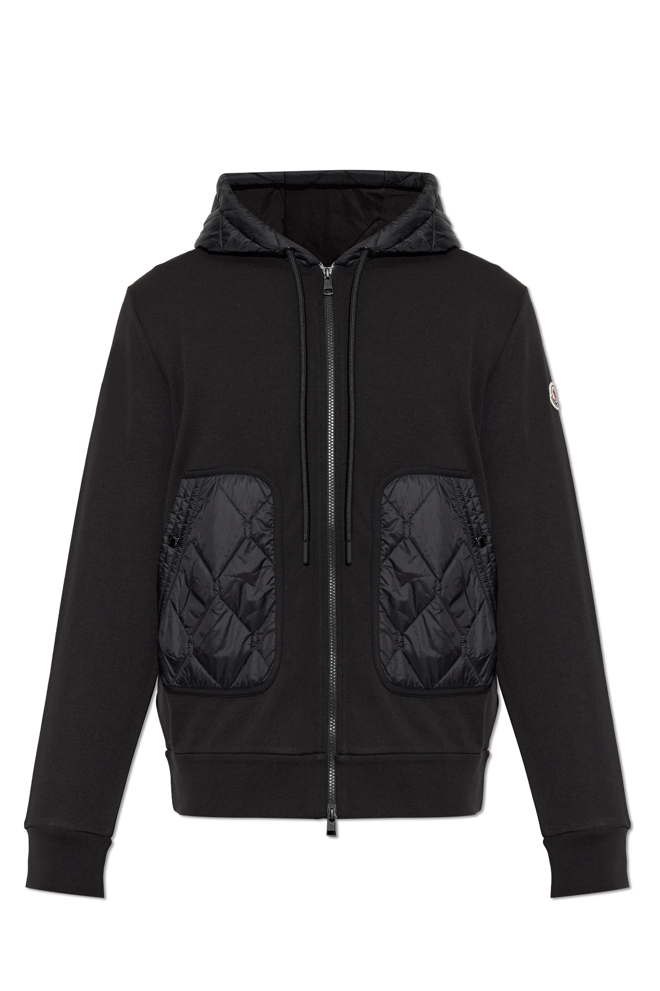 Moncler Bluza Z Kapturem, Mężczyźni, Czarny