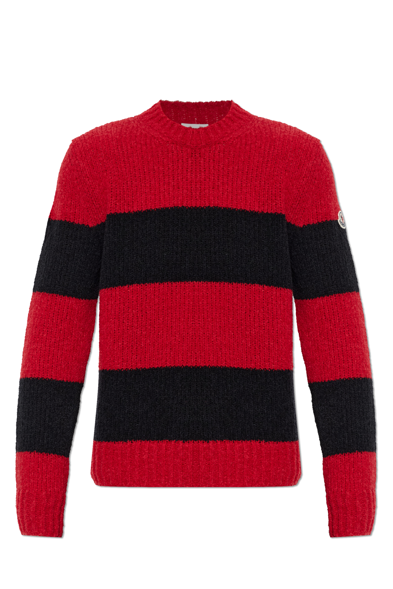 Moncler Wełniany Sweter, Mężczyźni, Czerwony