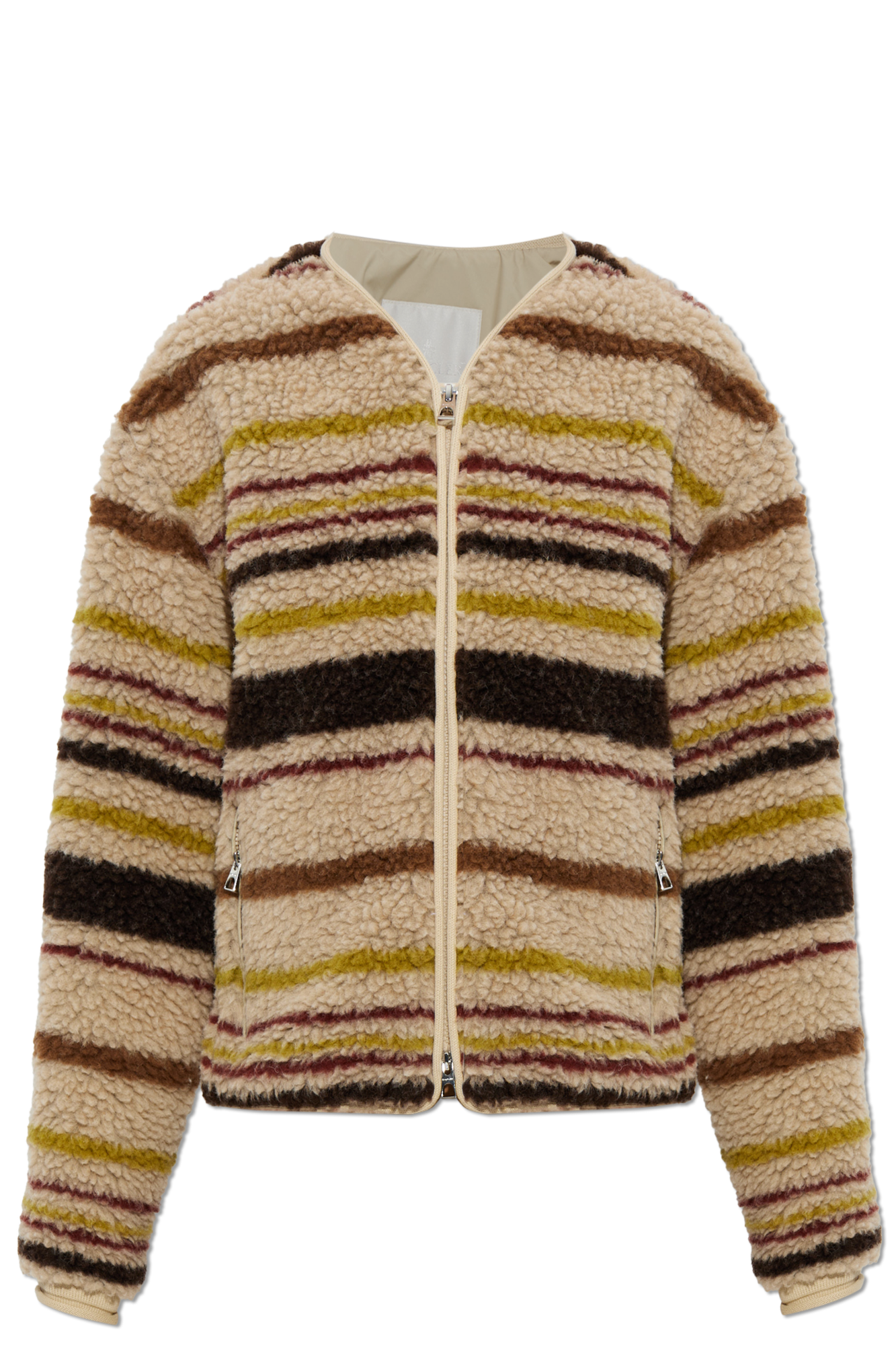 Moncler Kardigan Z Naszywką Logo, Kobiety, Brązowy