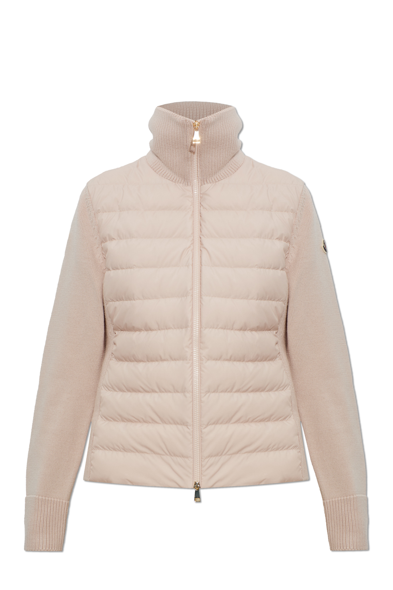 Moncler Pikowany Kardigan, Kobiety, Różowy