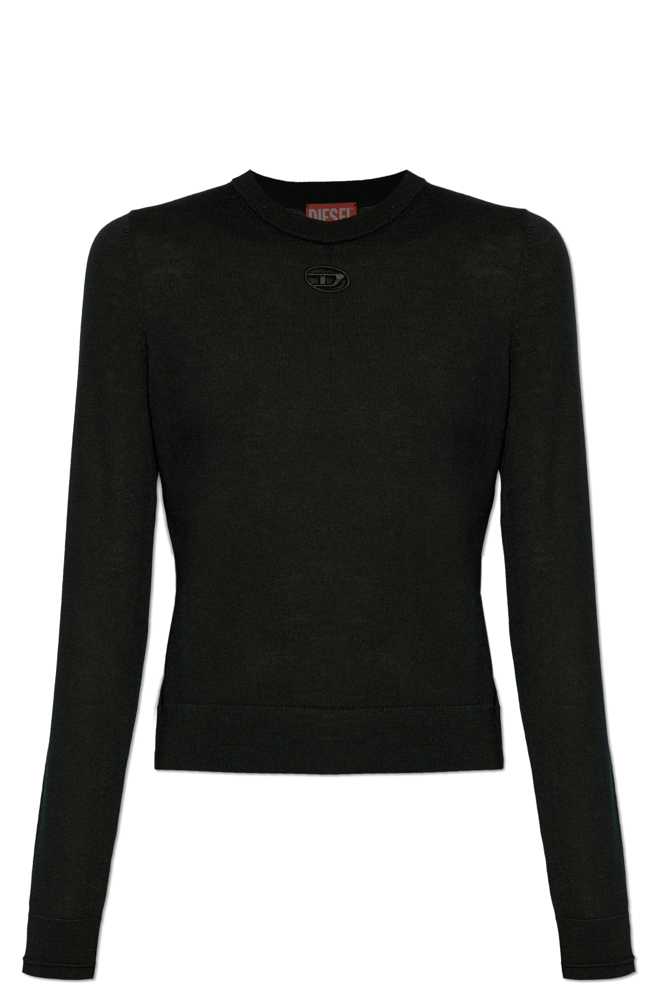 Diesel Sweter `M-ALINESA`, Kobiety, Czarny