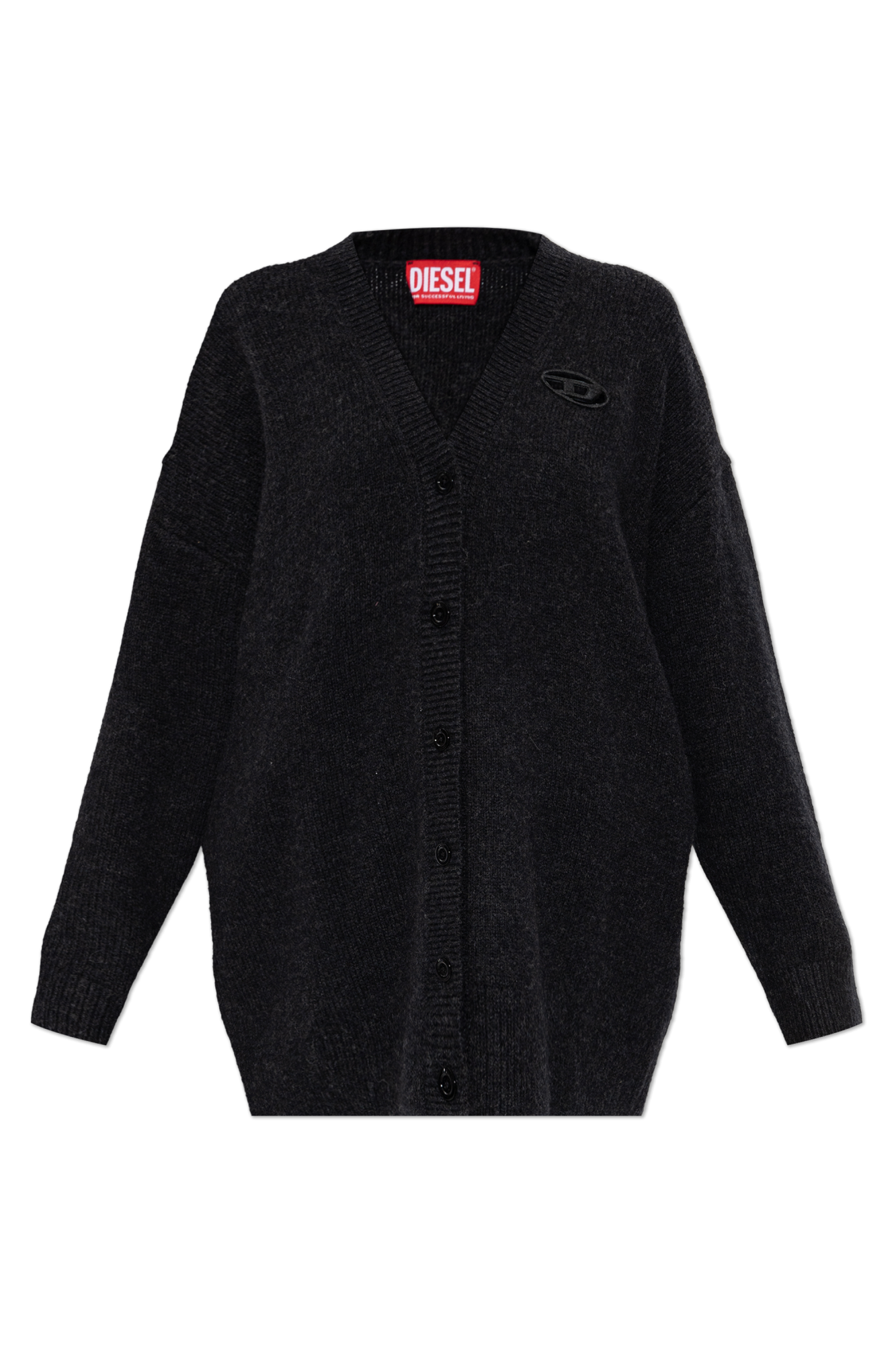 Diesel Kardigan ‘M-AREELA’, Kobiety, Czarny