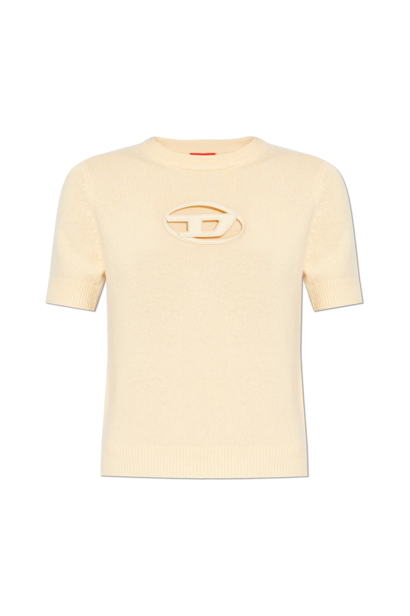 Diesel Top `M-ARGARIN-SS`, Kobiety, Kremowy