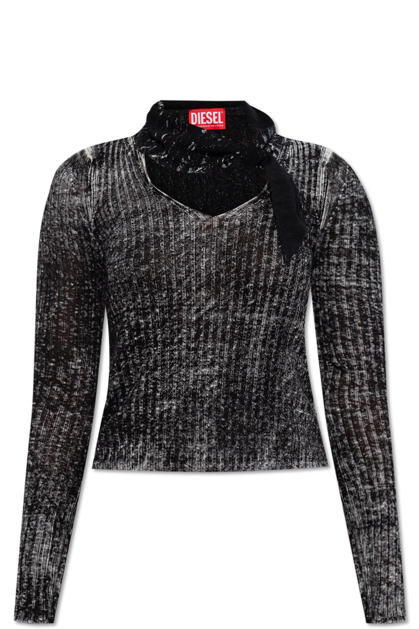 Diesel Top `M-ELAN`, Kobiety, Szary