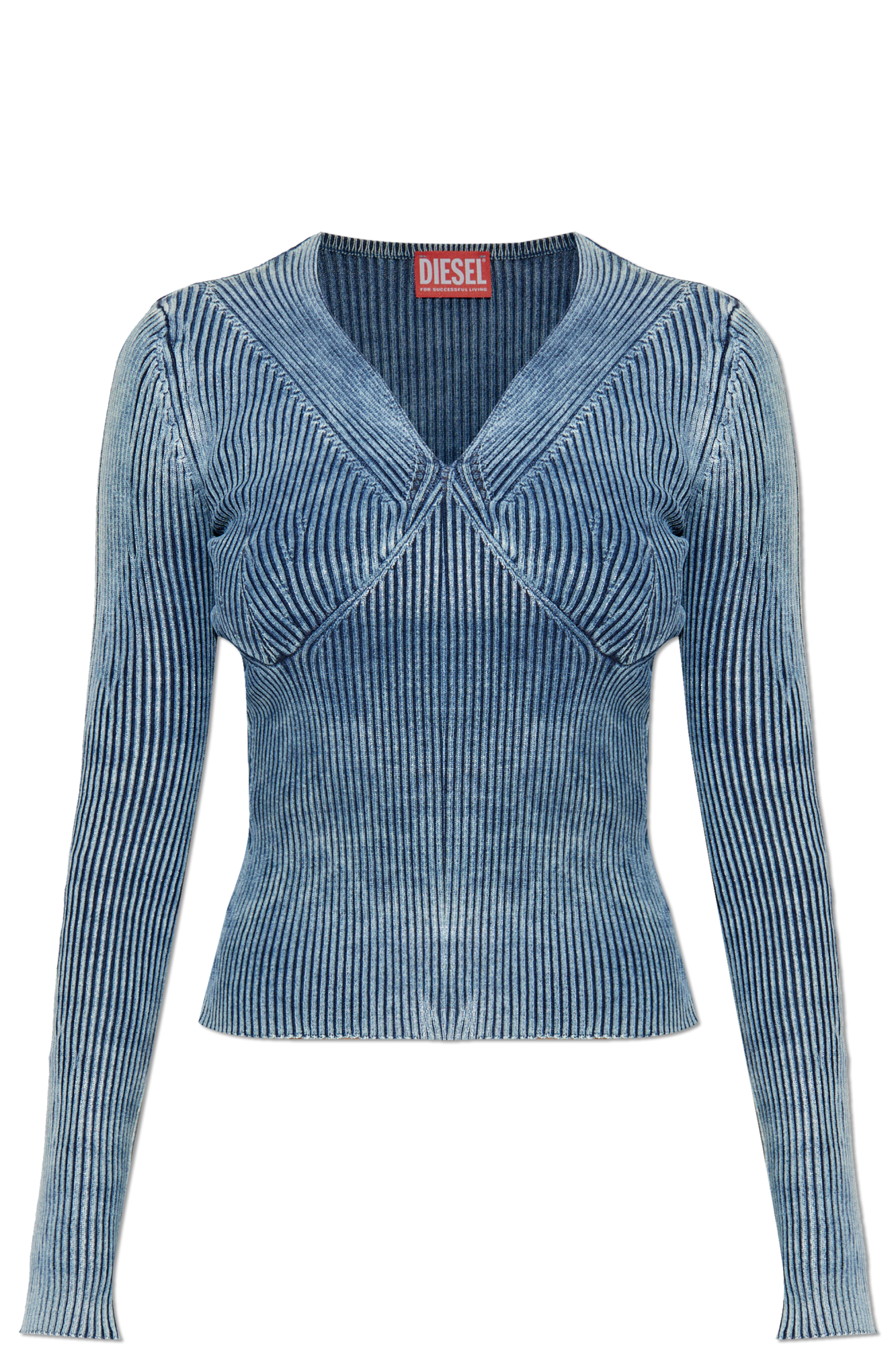 Diesel Top `M-MILMO`, Kobiety, Niebieski