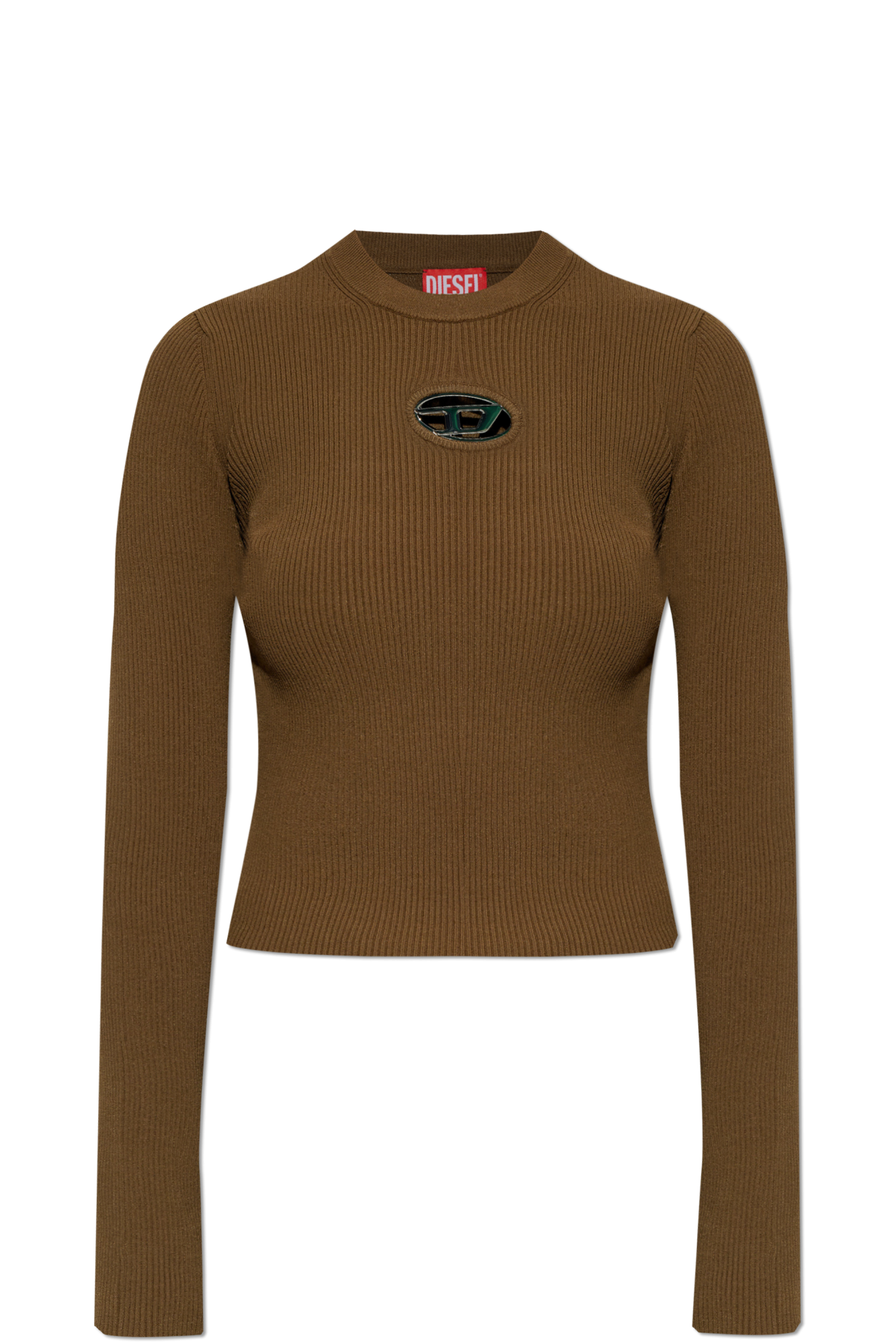 Diesel Sweter `M-VALARI`, Kobiety, Zielony