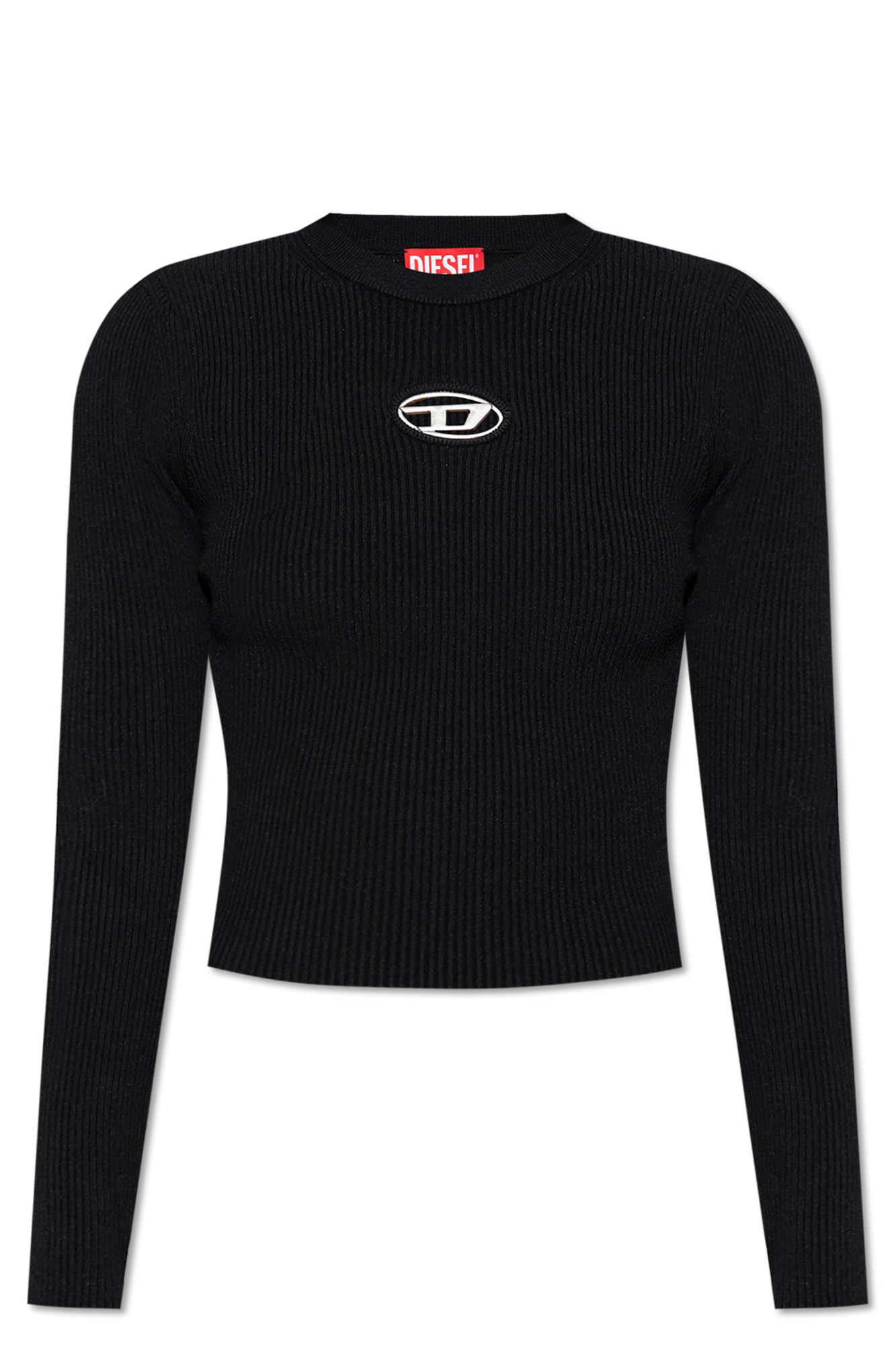 Diesel Sweter `M-VALARI`, Kobiety, Czarny