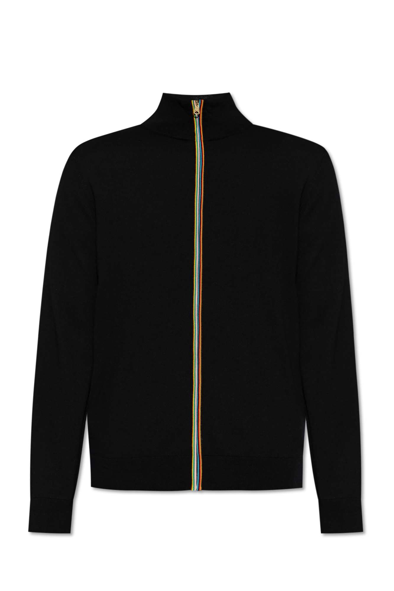 Paul Smith Wełniany Kardigan, Mężczyźni, Czarny