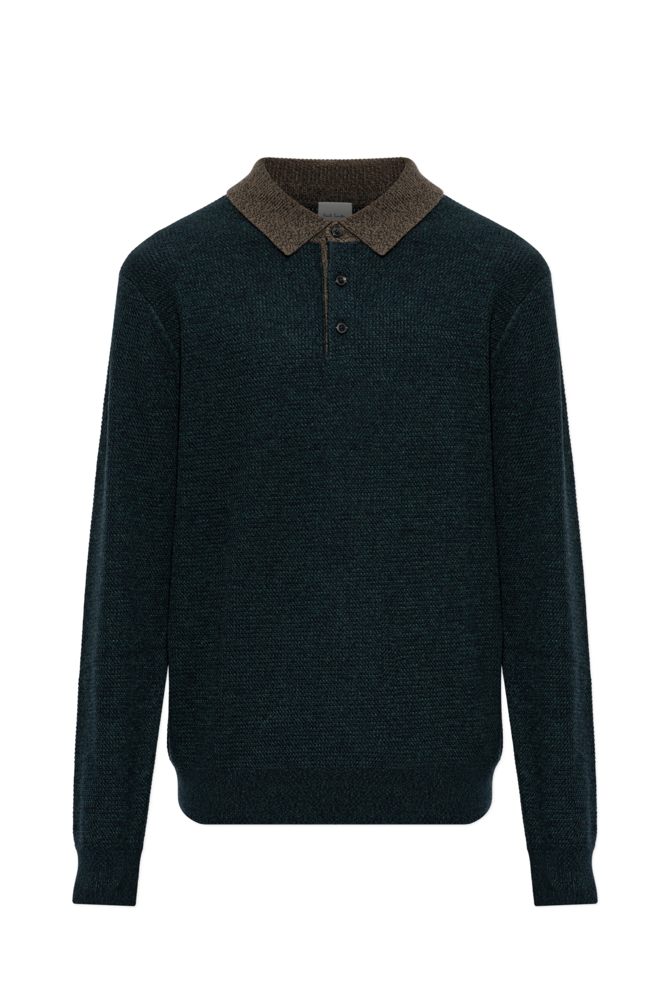 Paul Smith Wełniany Sweter Z Okrągłym Dekoltem, Mężczyźni, Zielony