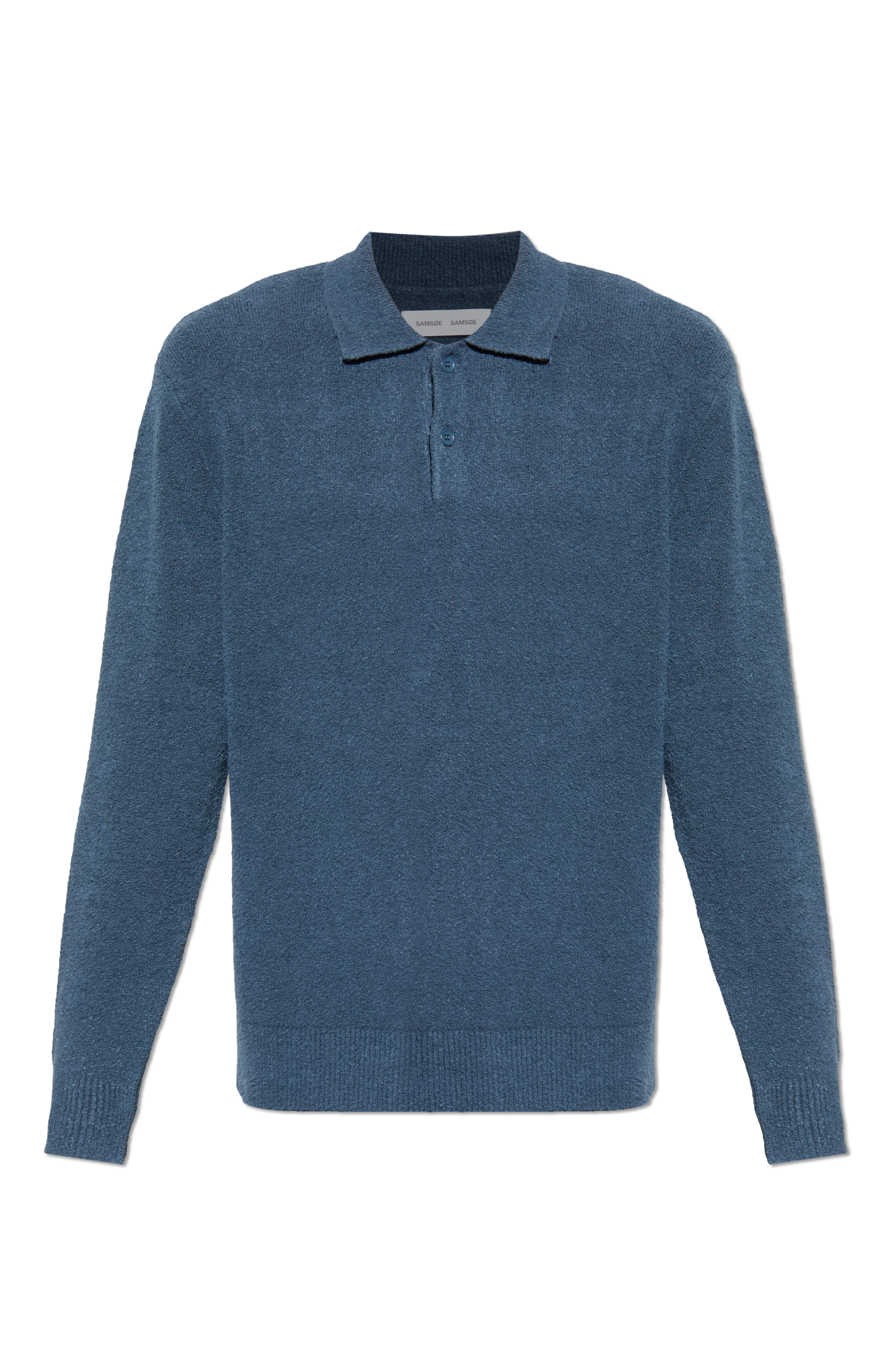 Samsøe Samsøe Sweter ‘Sanino’, Mężczyźni, Niebieski