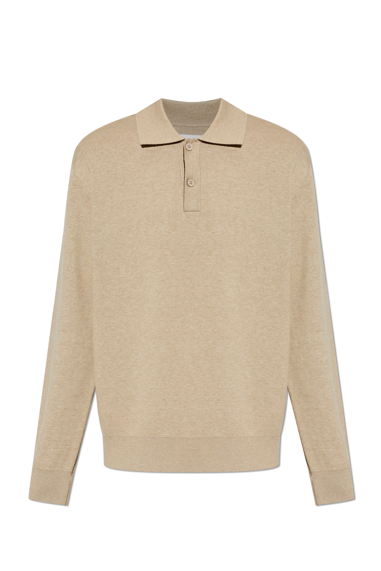 Samsøe Samsøe Polo ‘Sanino’, Mężczyźni, Beżowy