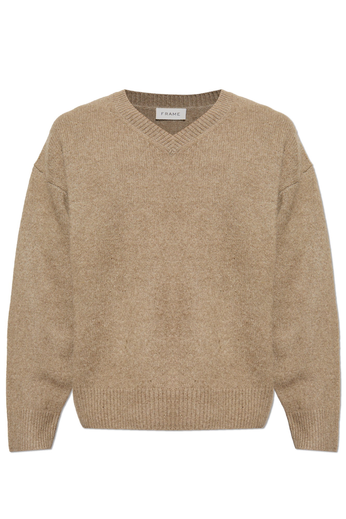 FRAME Kaszmirowy Sweter, Mężczyźni, Brązowy