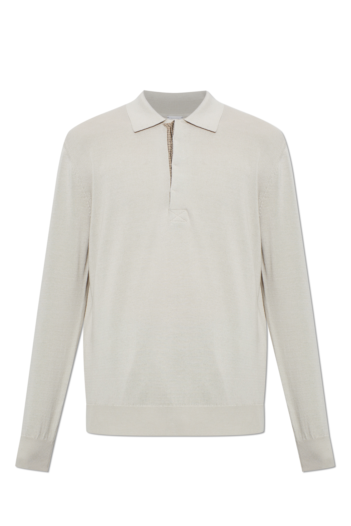 Eleventy Sweter Polo, Mężczyźni, Szary