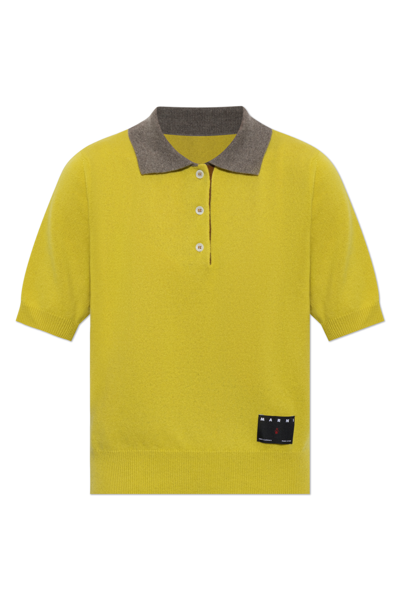 Marni Kaszmirowe Polo, Kobiety, Zielony