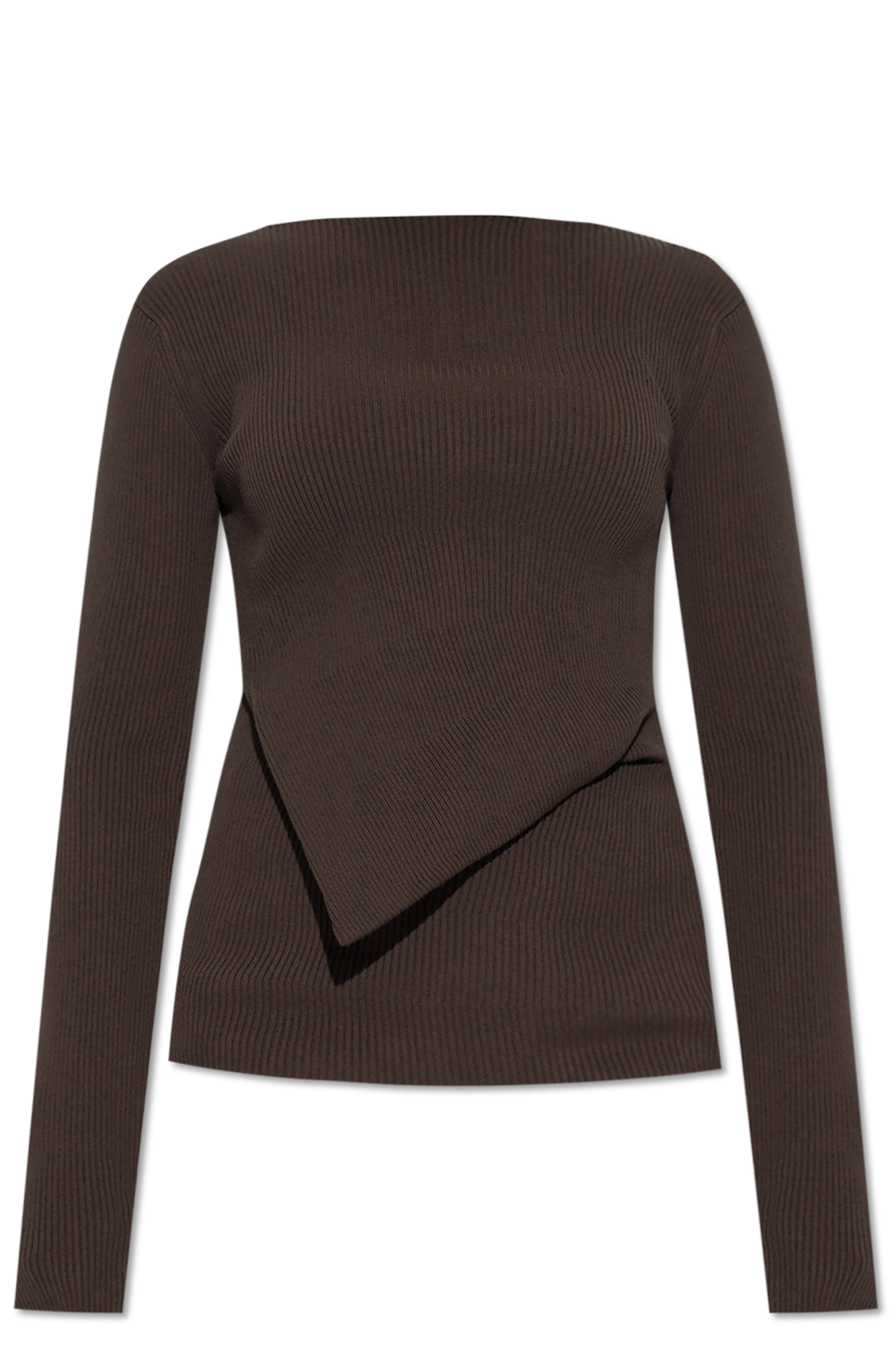 Rick Owens Top Z Długimi Rękawami, Kobiety, Brązowy