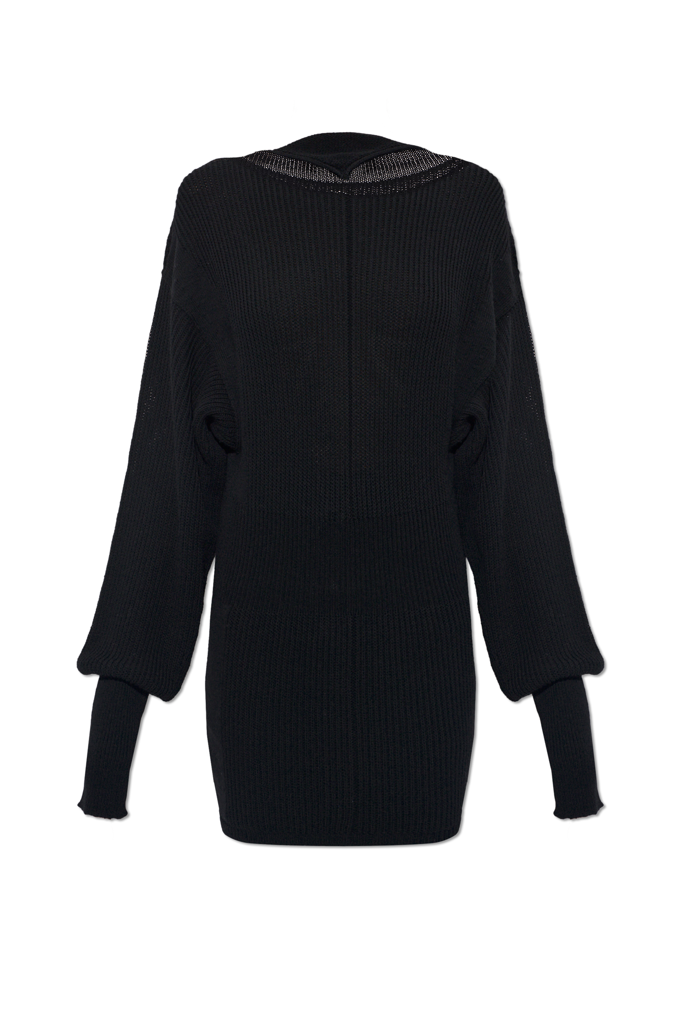 Rick Owens Wełniany Sweter, Kobiety, Czarny