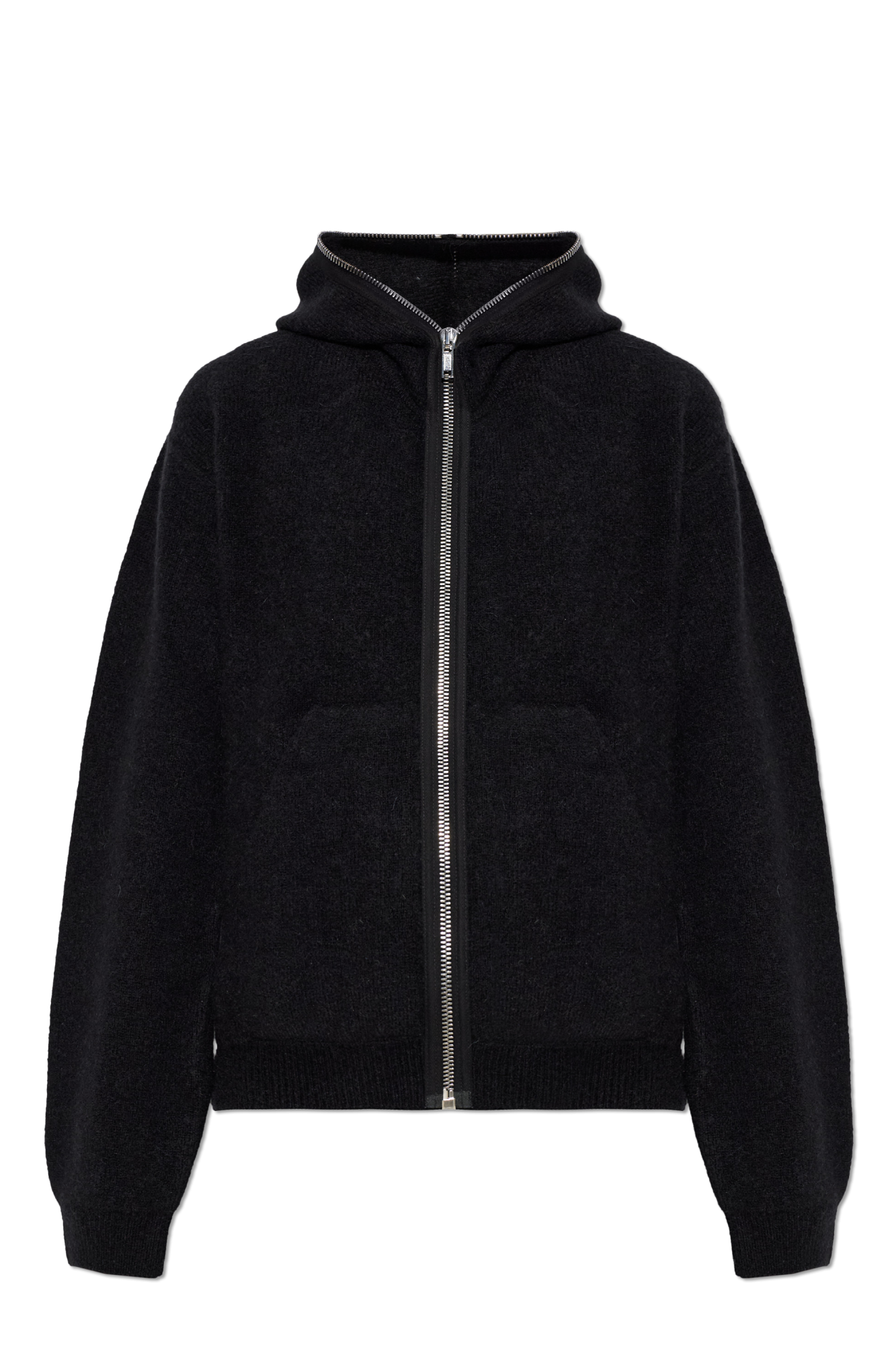 Rick Owens Kardigan Z Kapturem, Kobiety, Czarny