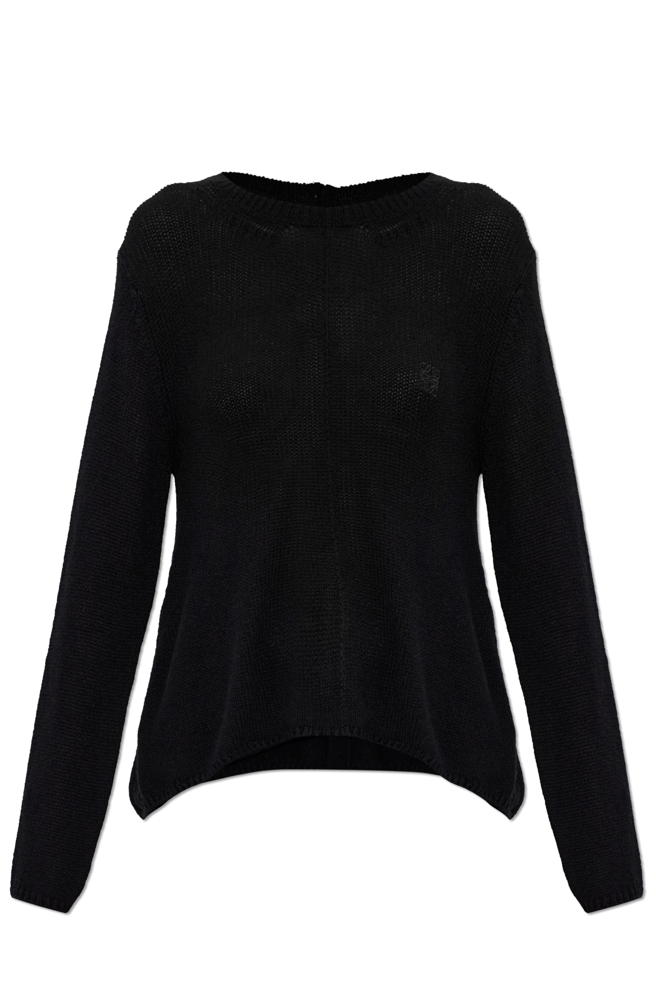 Loewe Kaszmirowy Kardigan, Kobiety, Czarny