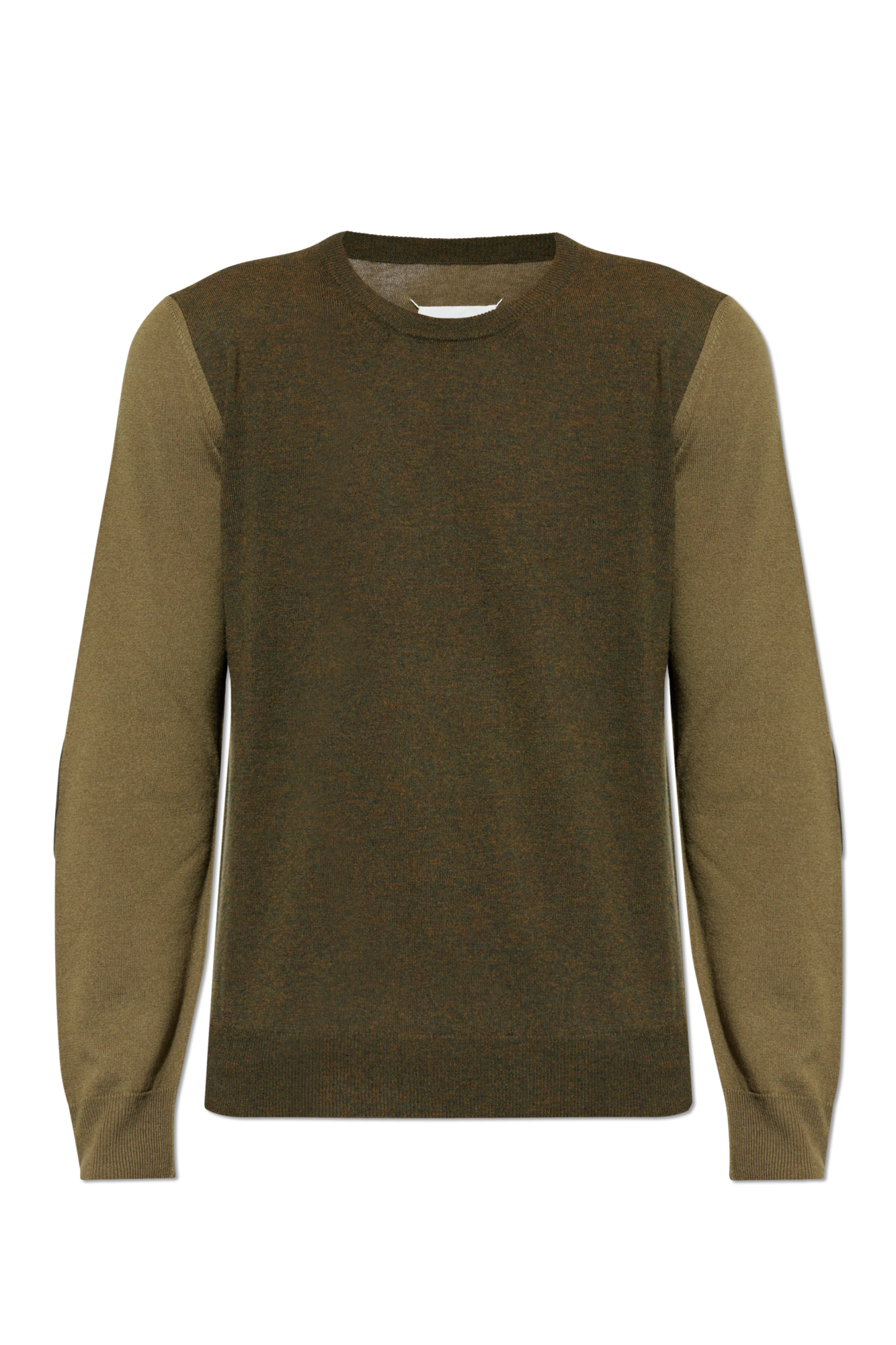 Maison Margiela Wełniany Sweter, Mężczyźni, Zielony