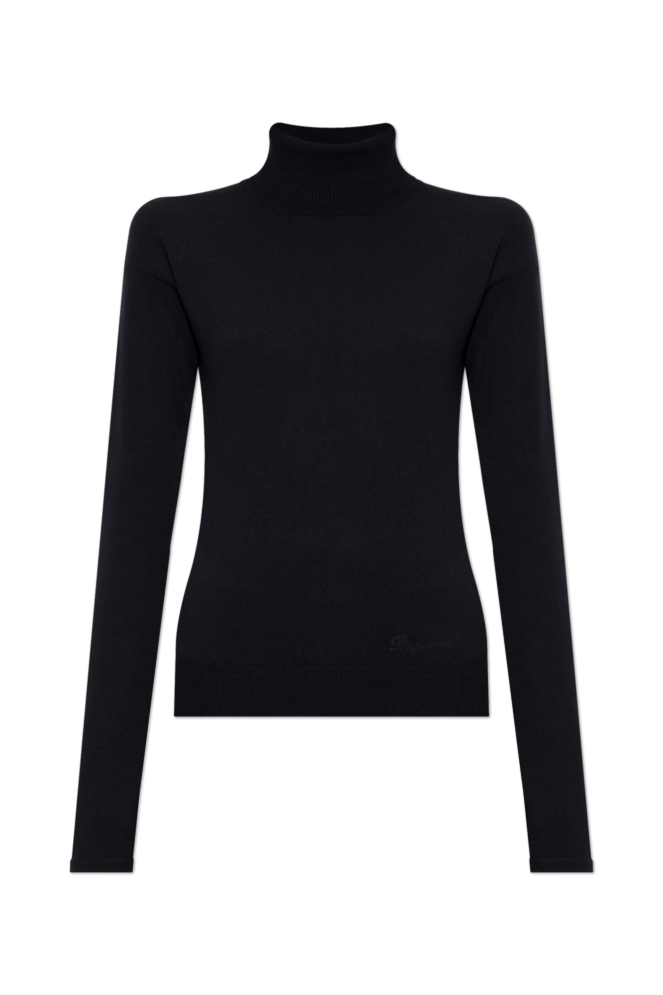 Dsquared2 Golf Z Logo, Kobiety, Czarny