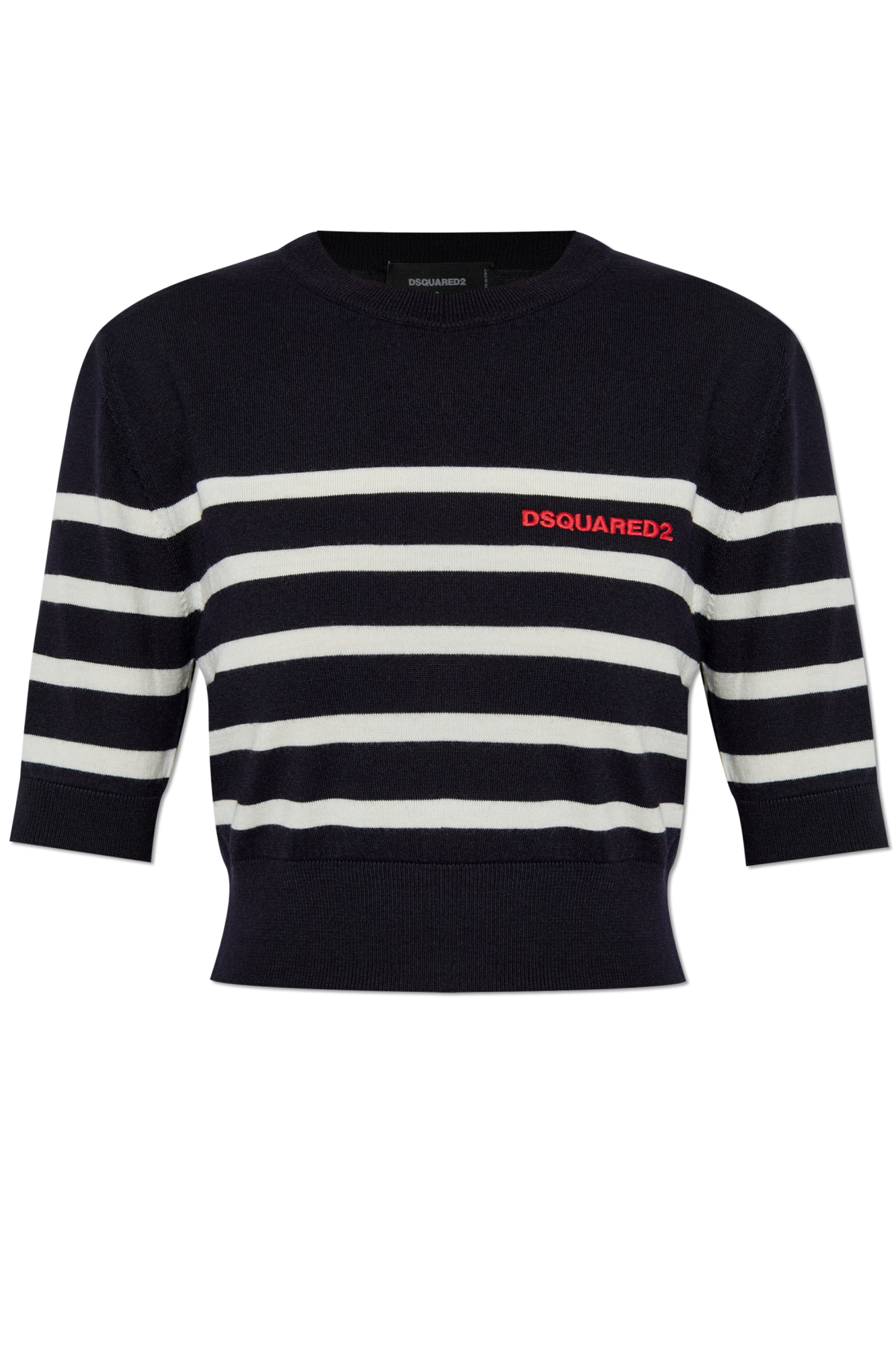 Dsquared2 Wełniany Top, Kobiety, Granatowy