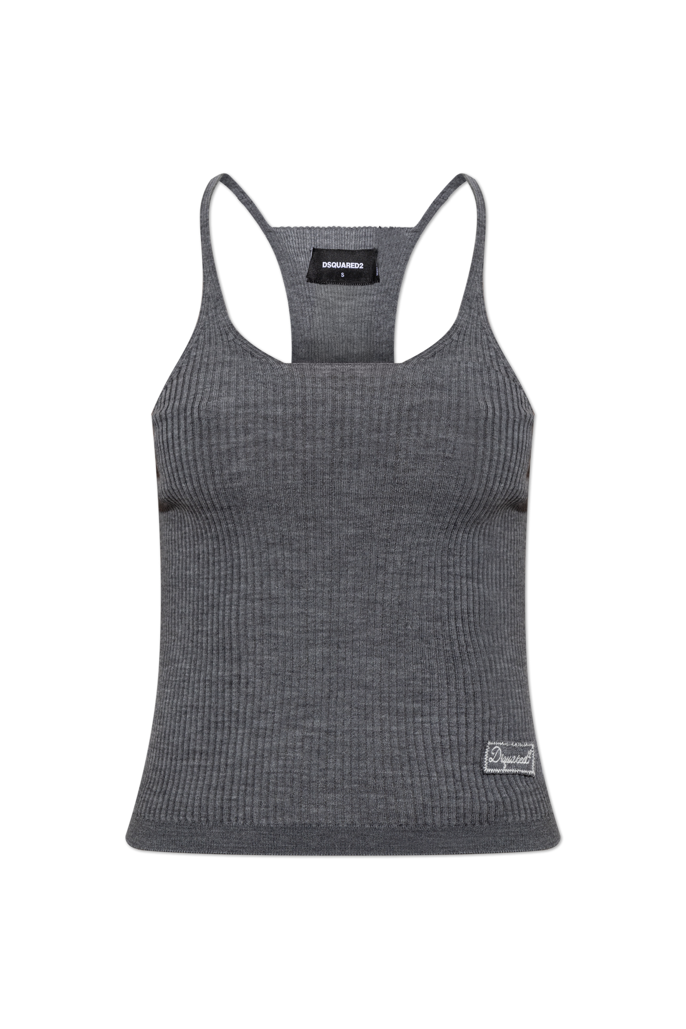 Dsquared2 Wełniany Top, Kobiety, Szary