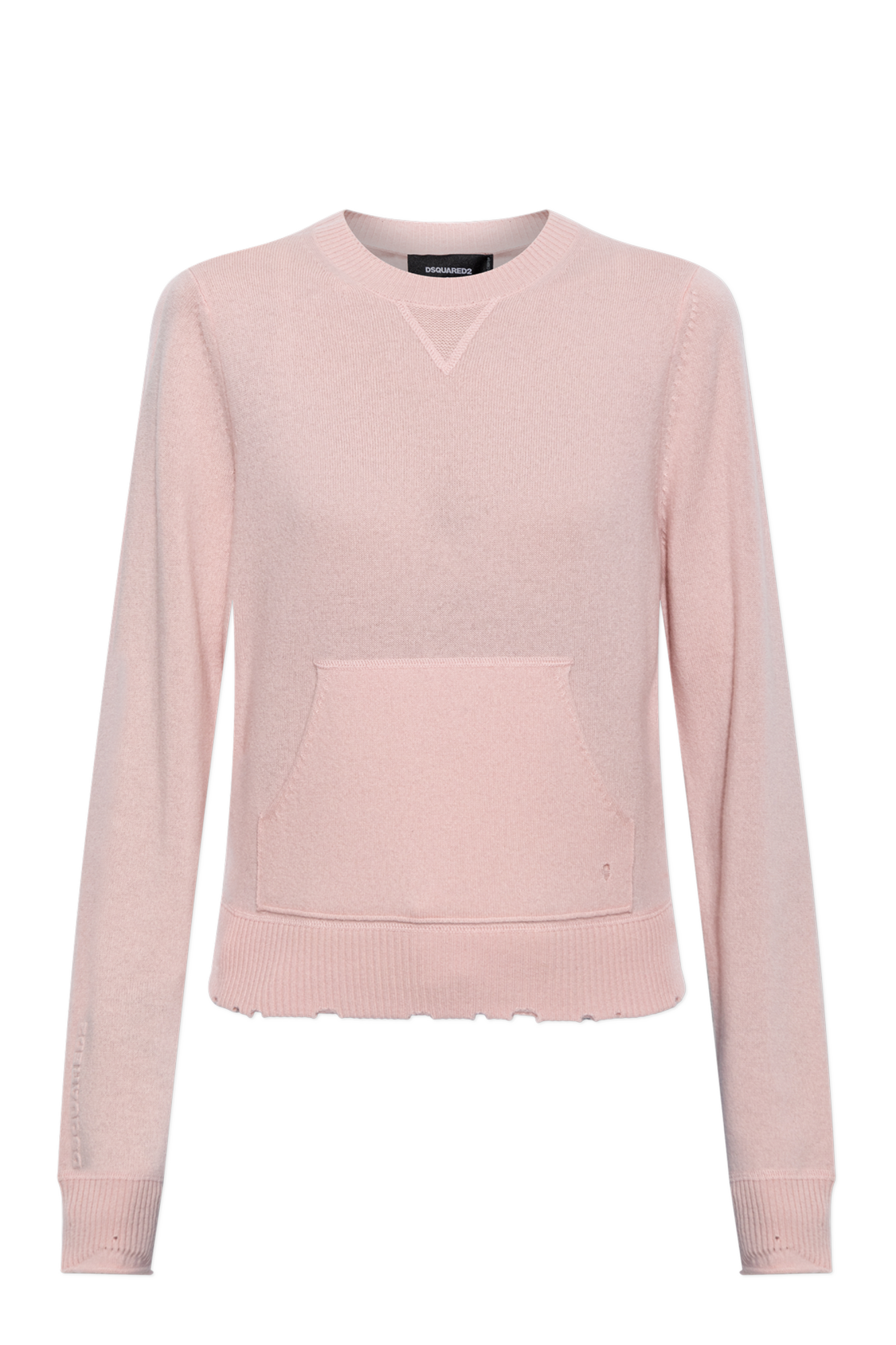 Dsquared2 Sweter Z Kieszenią, Kobiety, Różowy