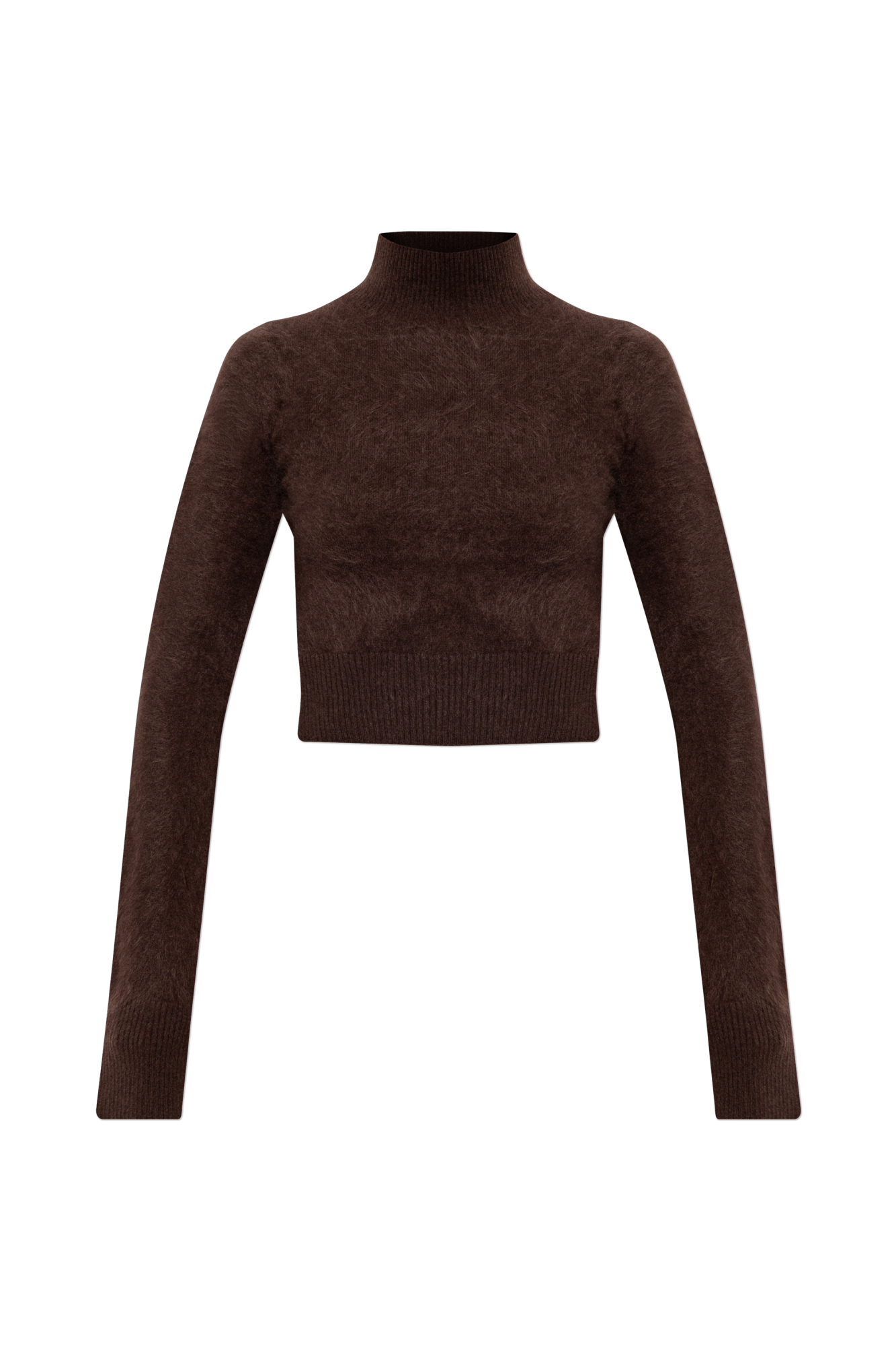 Sportmax Kaszmirowy Sweter ‘Agio’, Kobiety, Brązowy