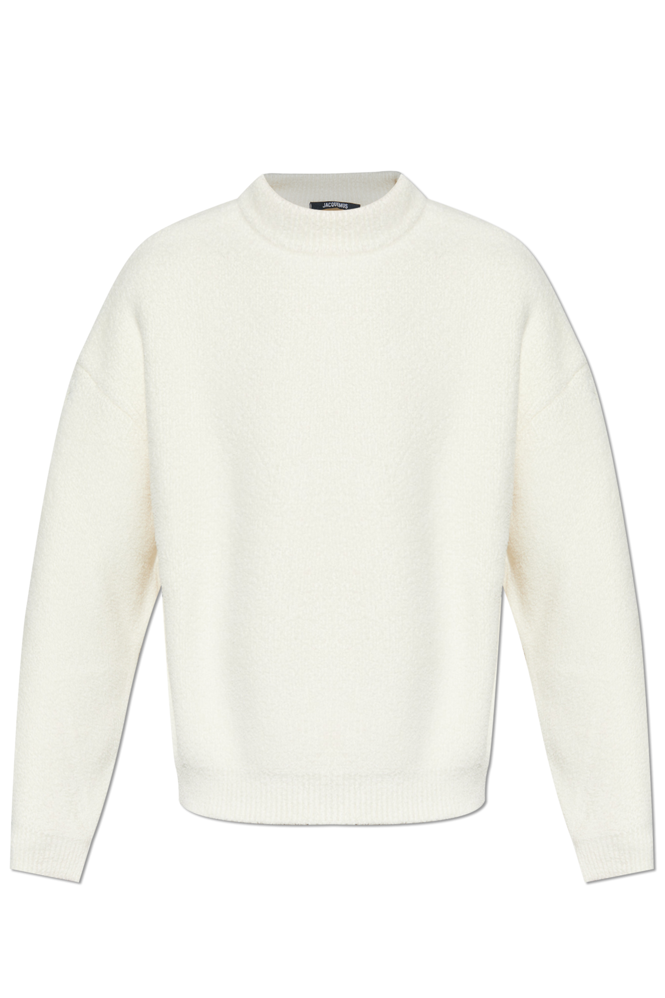Jacquemus Sweter ‘Curvo’, Mężczyźni, Kremowy