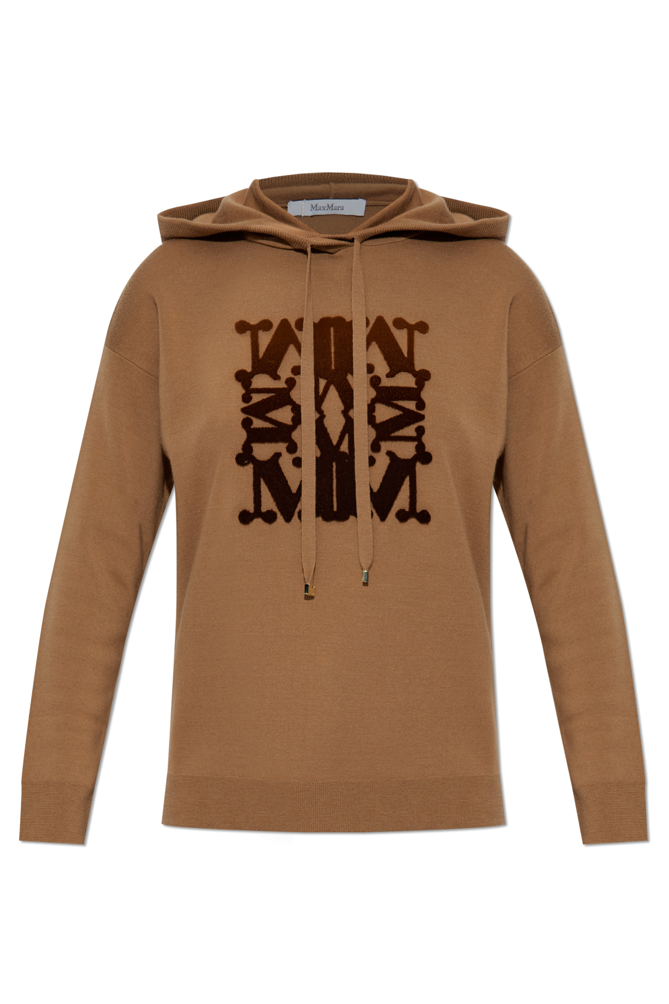 Max Mara Wełniana Bluza `Taddeo`, Kobiety, Brązowy